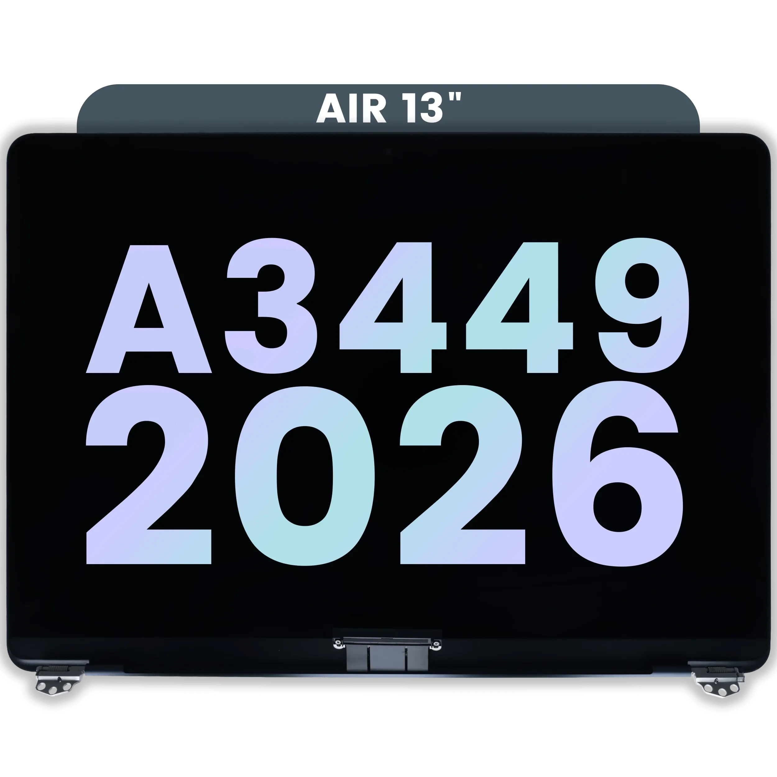 Display LCD completo per MacBook Air 13" A3449 (2026) (Service Pack) (Mezzanotte)