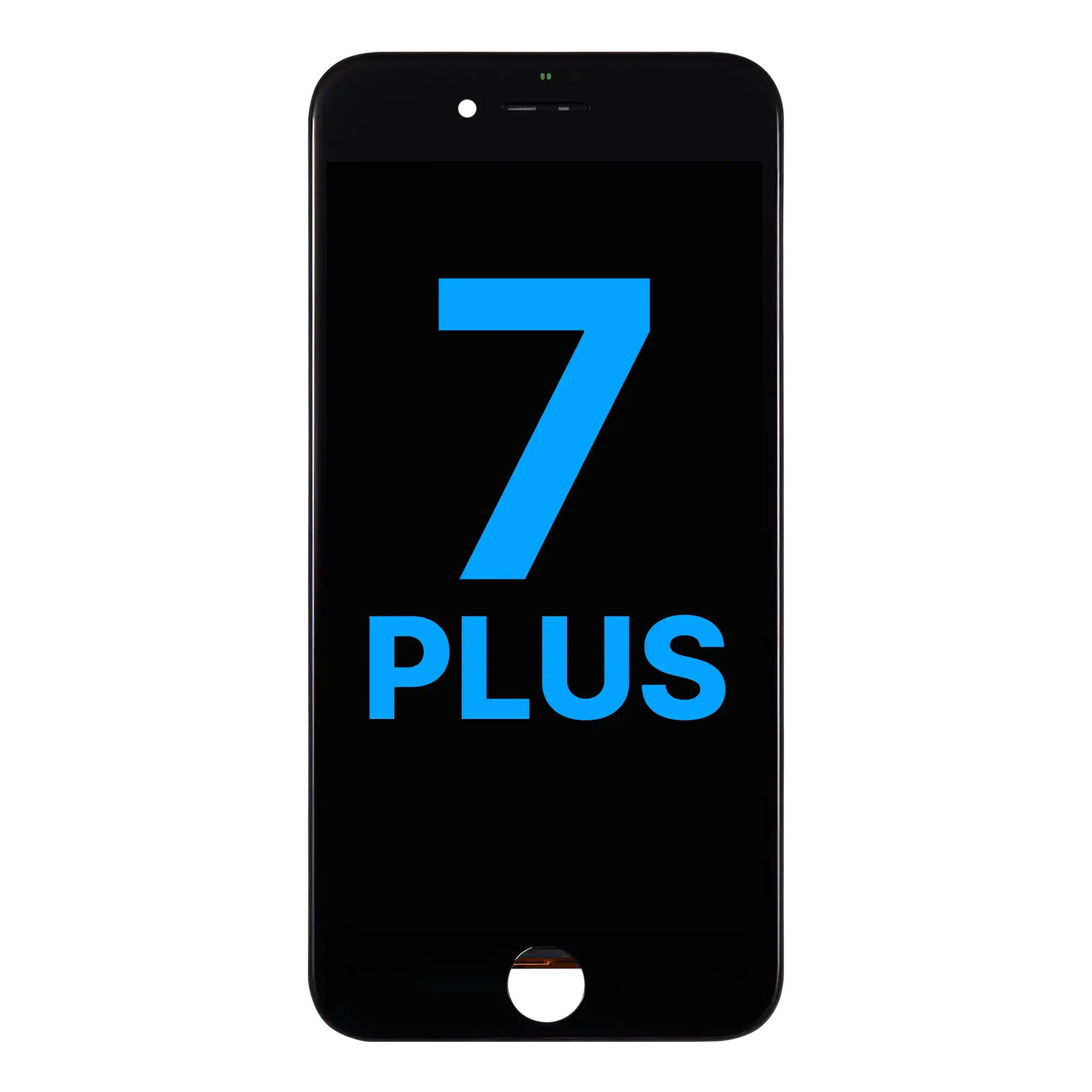LCD Assembly With Steel Plate per iPhone 7 Plus (Nero)