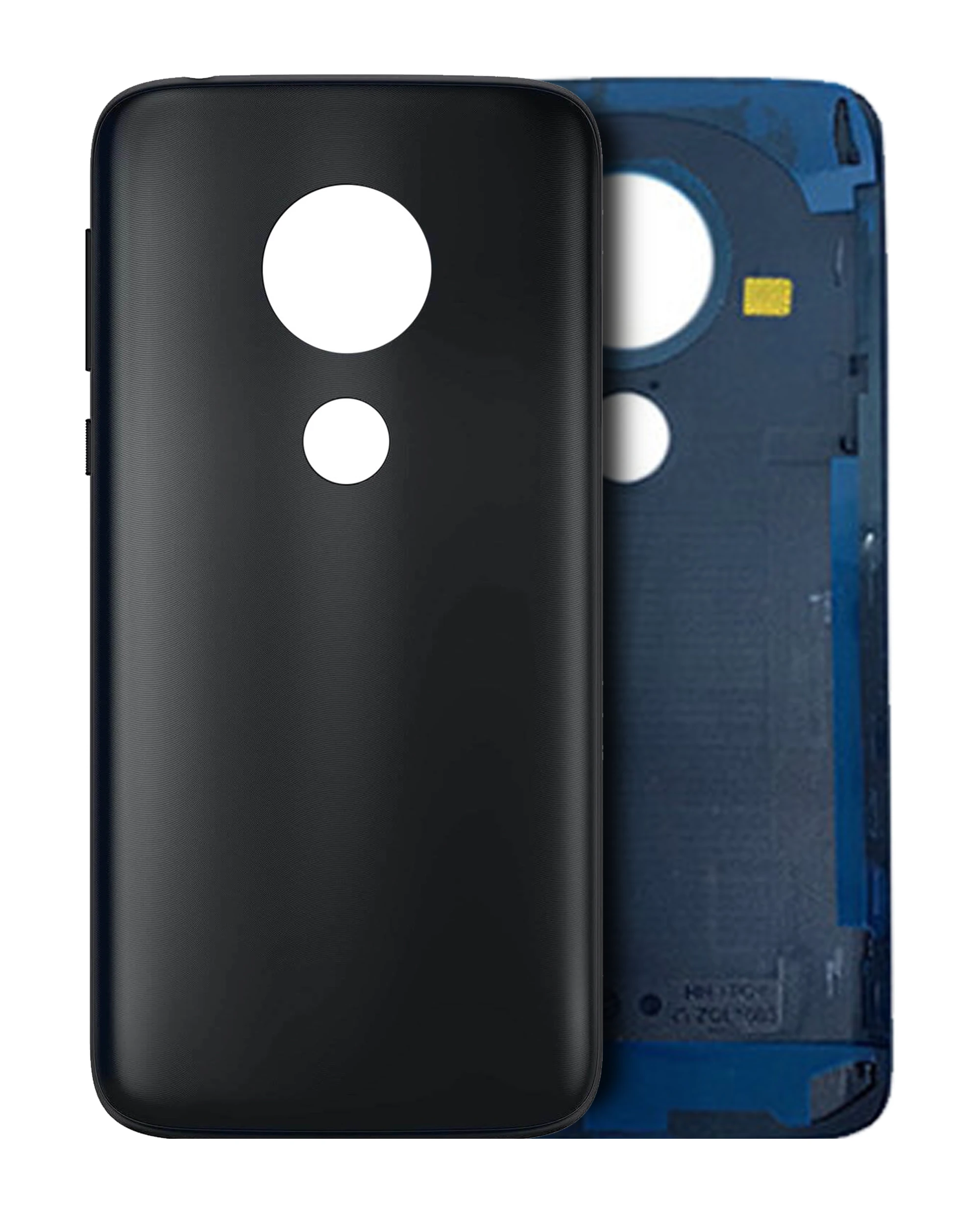 Back Cover Glass per Motorola Moto G7 Play (XT1952 / 2019) (Nero) (US Version)