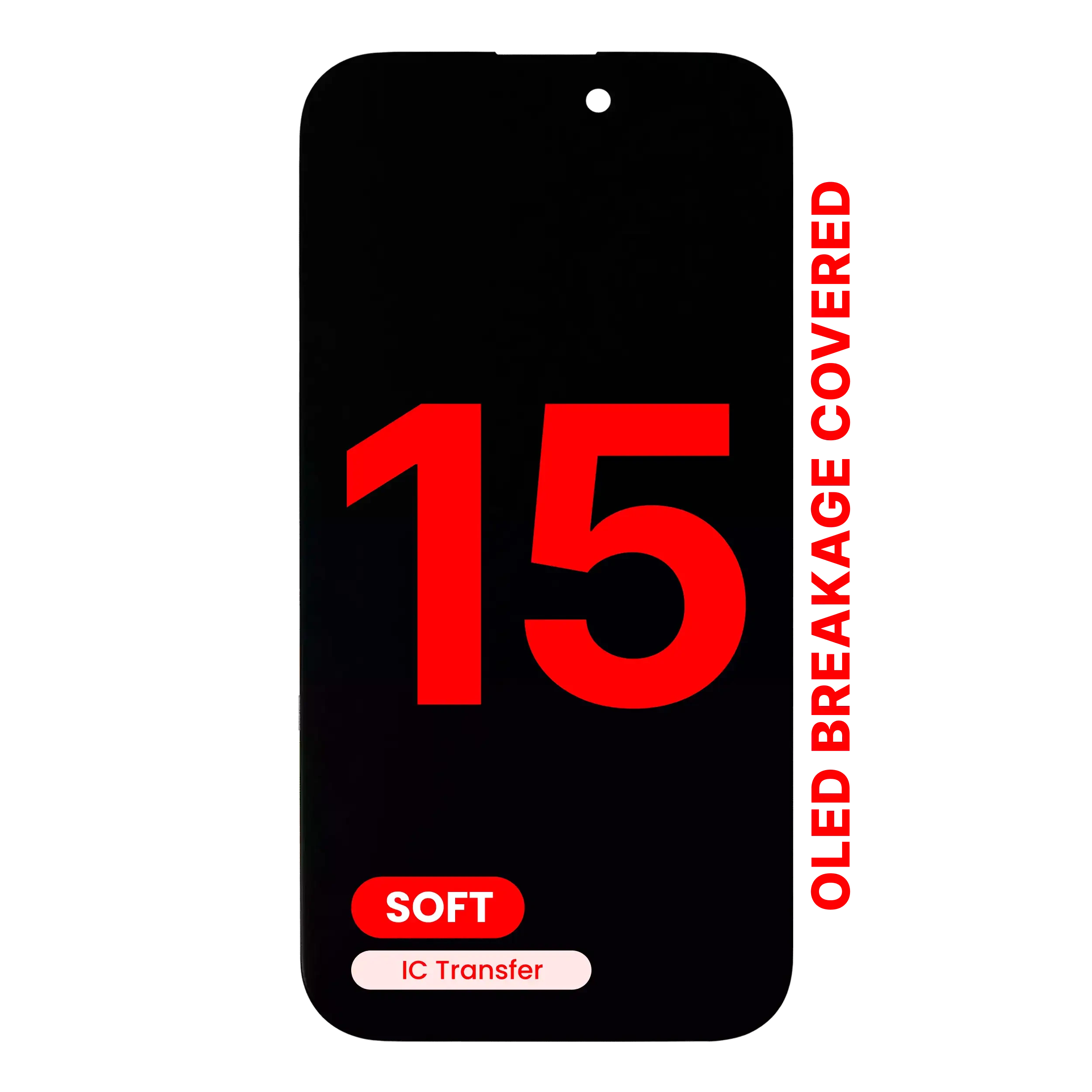 Display OLED completo per iPhone 15