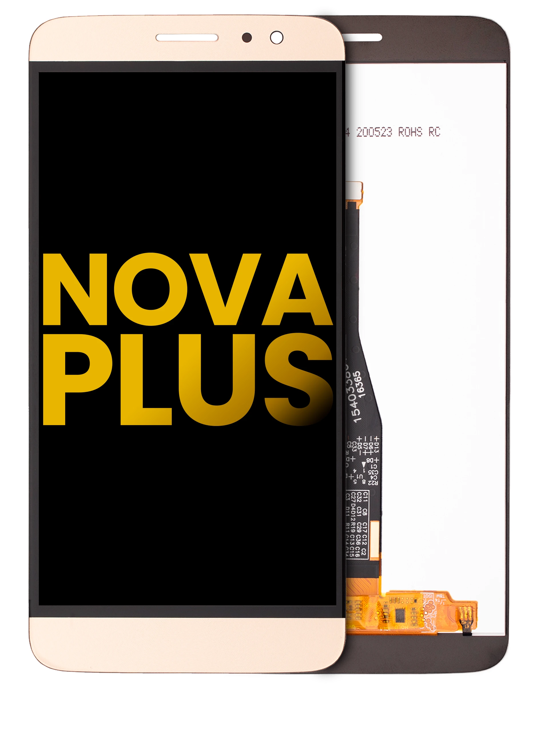 Display LCD completo senza Frame per Huawei Nova Plus (Refurbished) (Oro)