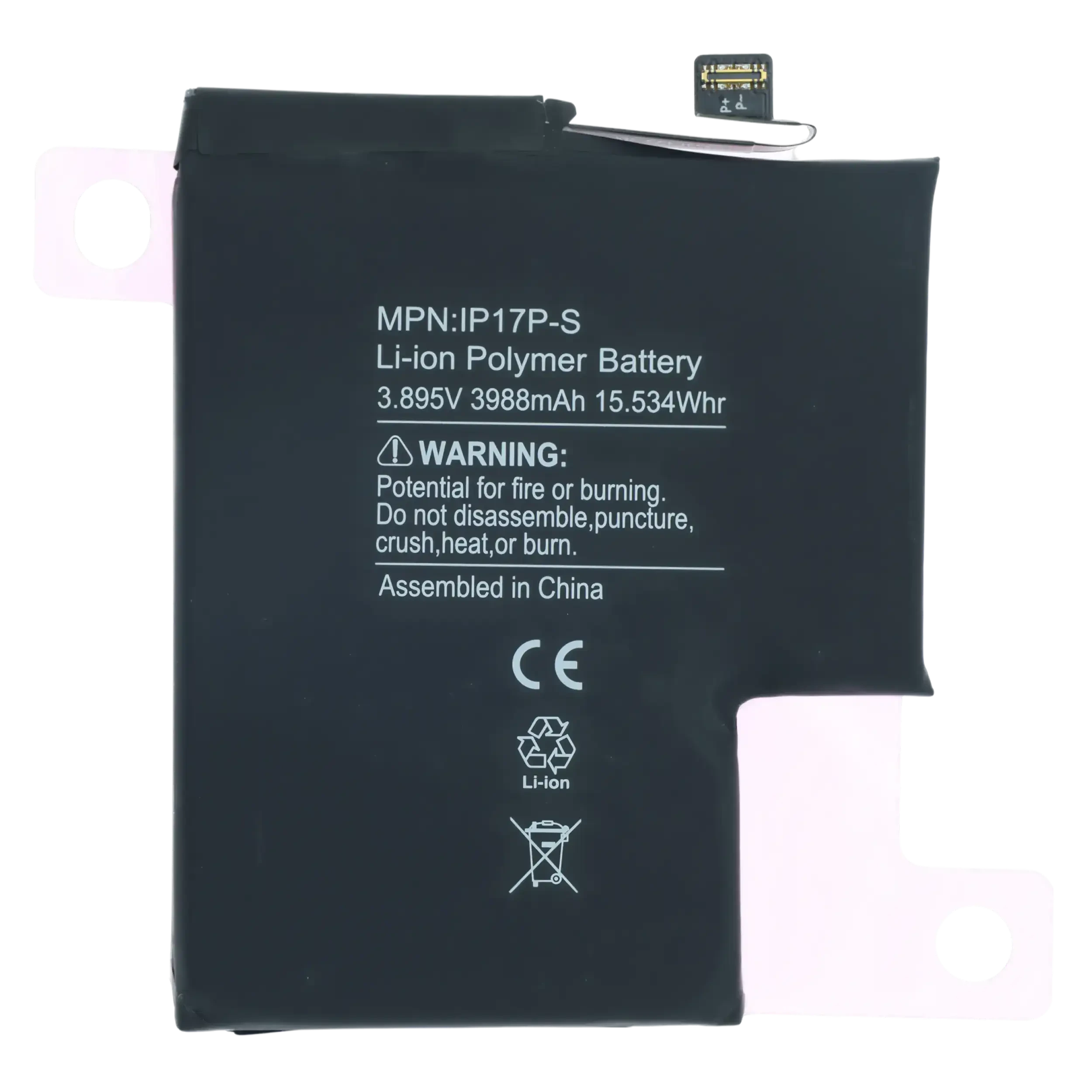 Batteria di ricambio per iPhone 17 Pro (UK / EU Version)