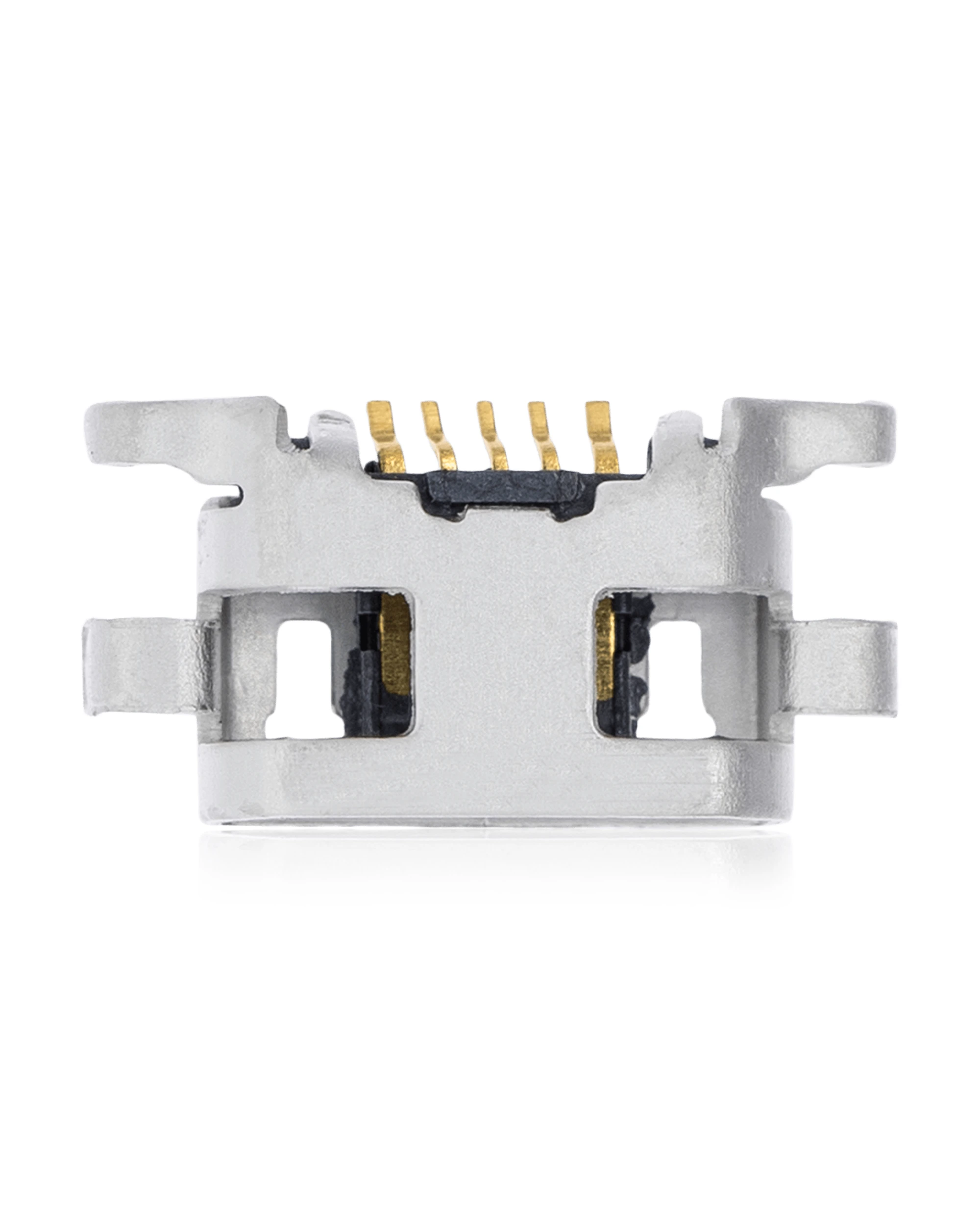 Connettore di ricarica soldering requiRosso - 05 Pin - Micro B - 4 Anchor Points (C069)