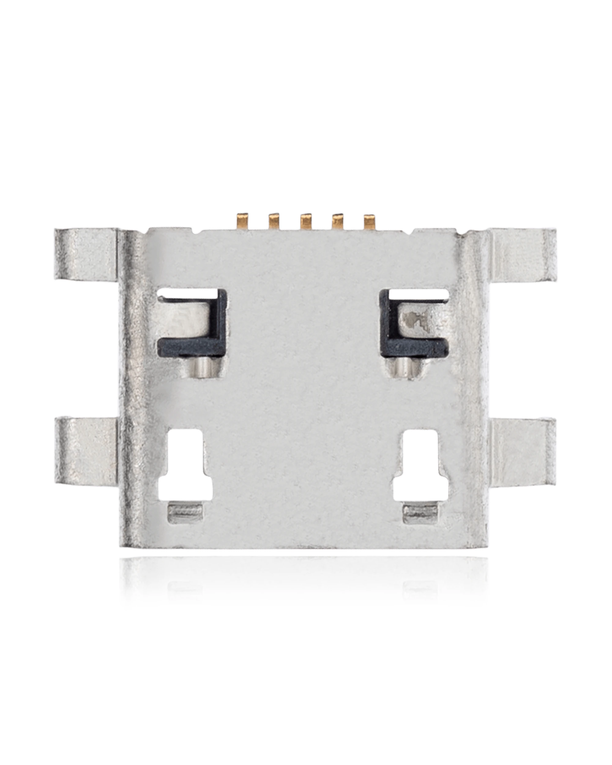 Connettore di ricarica soldering requiRosso - 05 Pin - Micro B - 4 Anchor Points (C093)