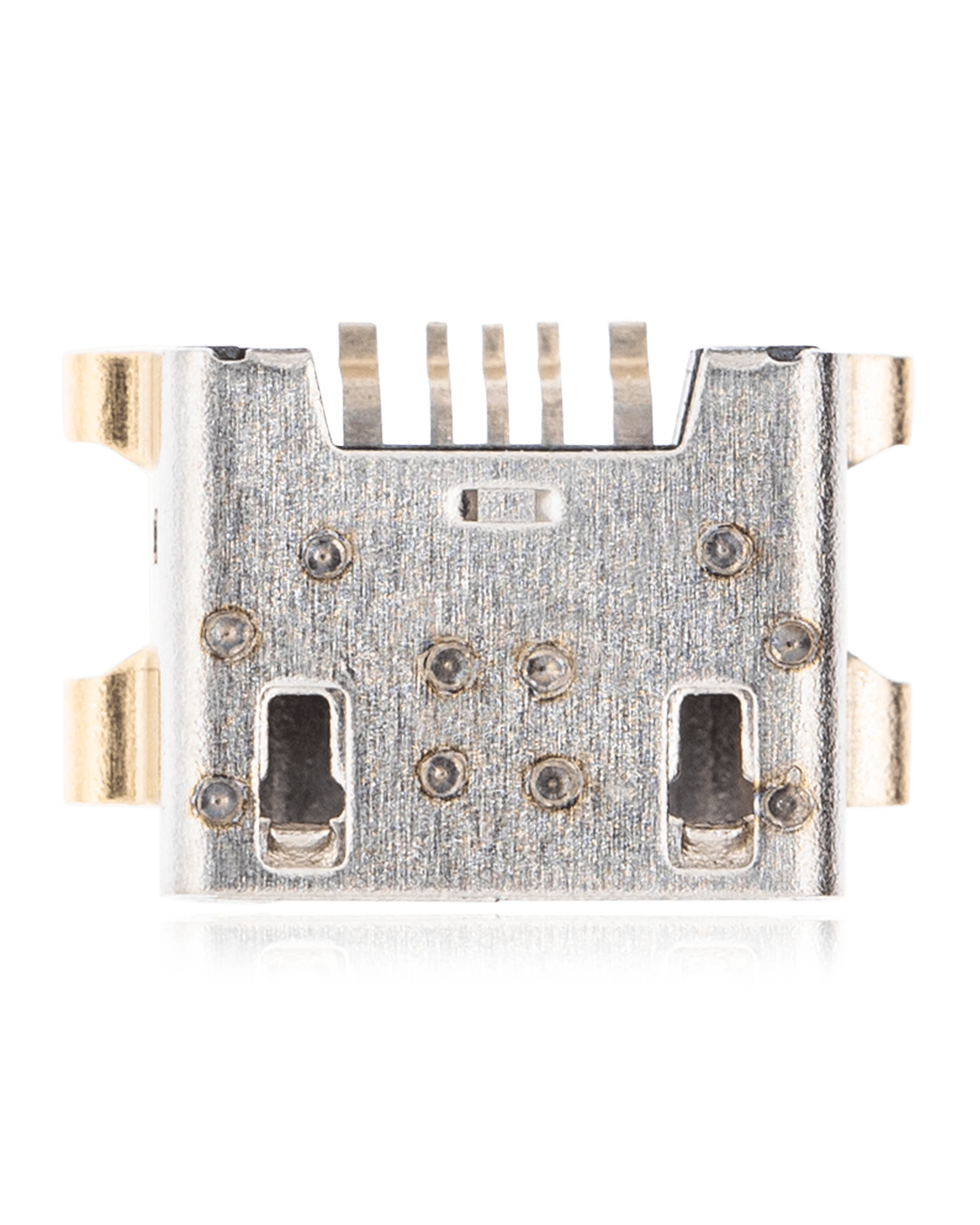Connettore di ricarica soldering requiRosso - 05 Pin - Micro B - 4 Anchor Points (C113)