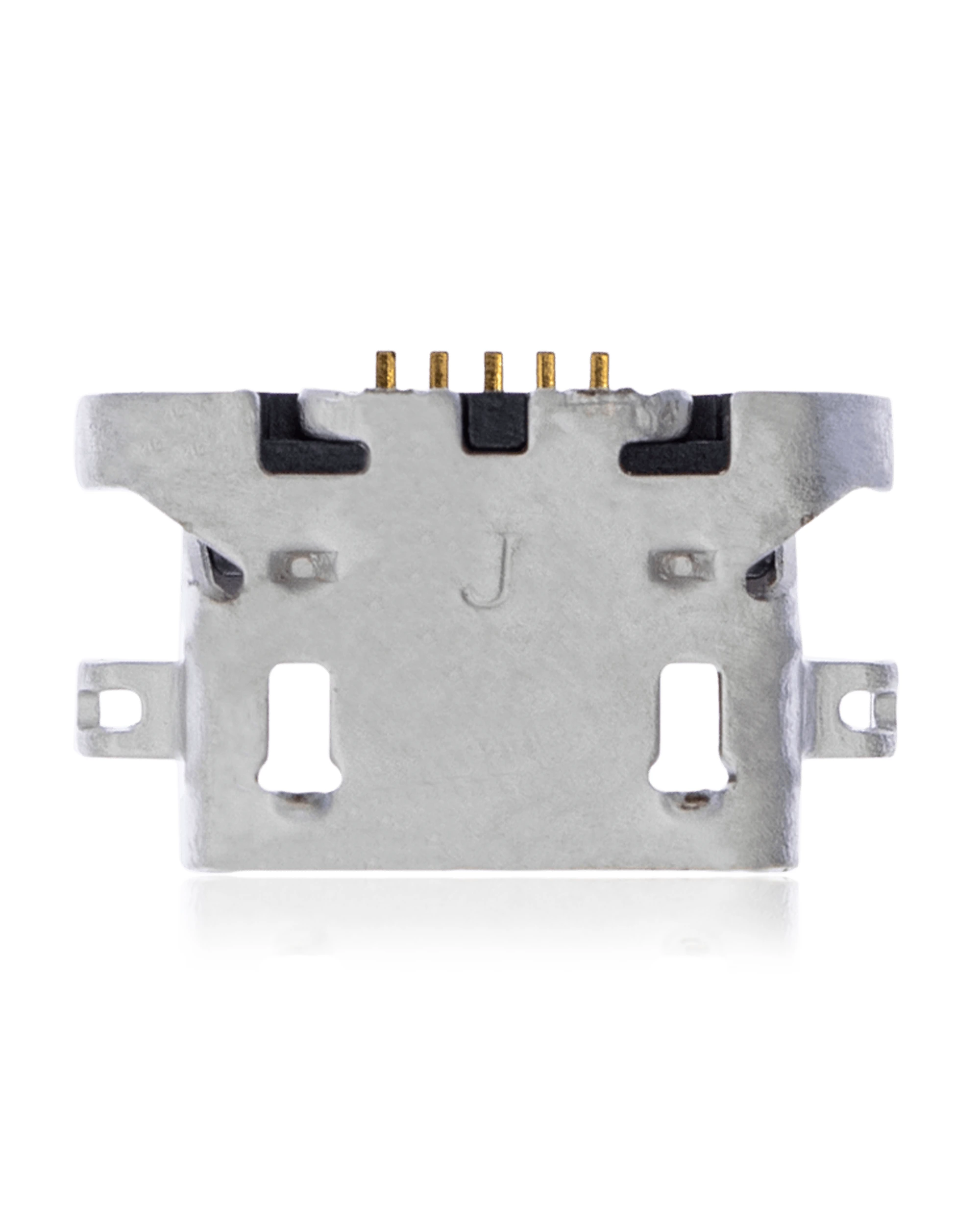Connettore di ricarica soldering requiRosso - 05 Pin - Micro B - 4 Anchor Points (C118)