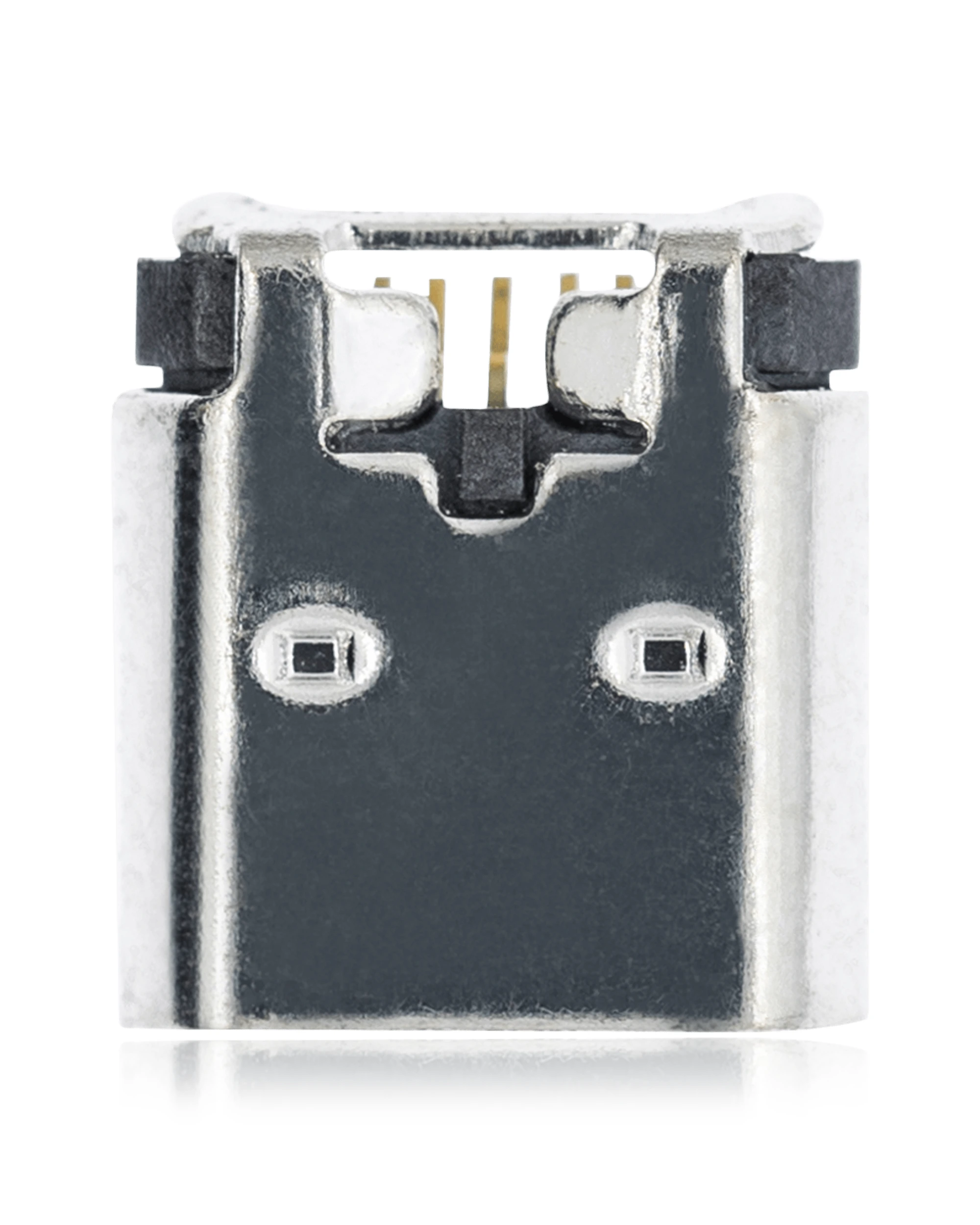 Connettore di ricarica soldering requiRosso - 05 Pin - Micro B - 4 Anchor Points (C194)