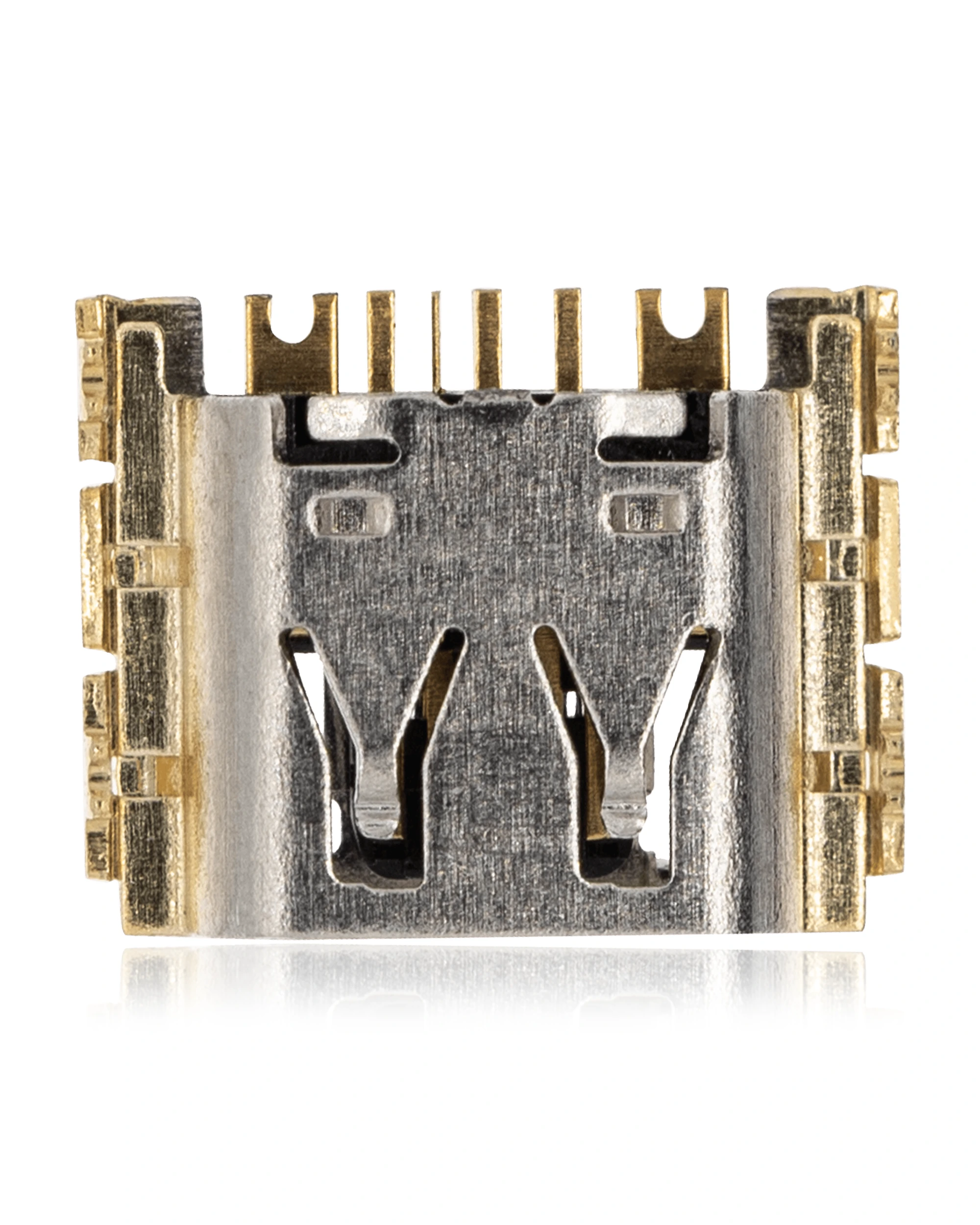 Connettore di ricarica soldering requiRosso - 06 Pin - Micro B - 4 Anchor Points (C234)