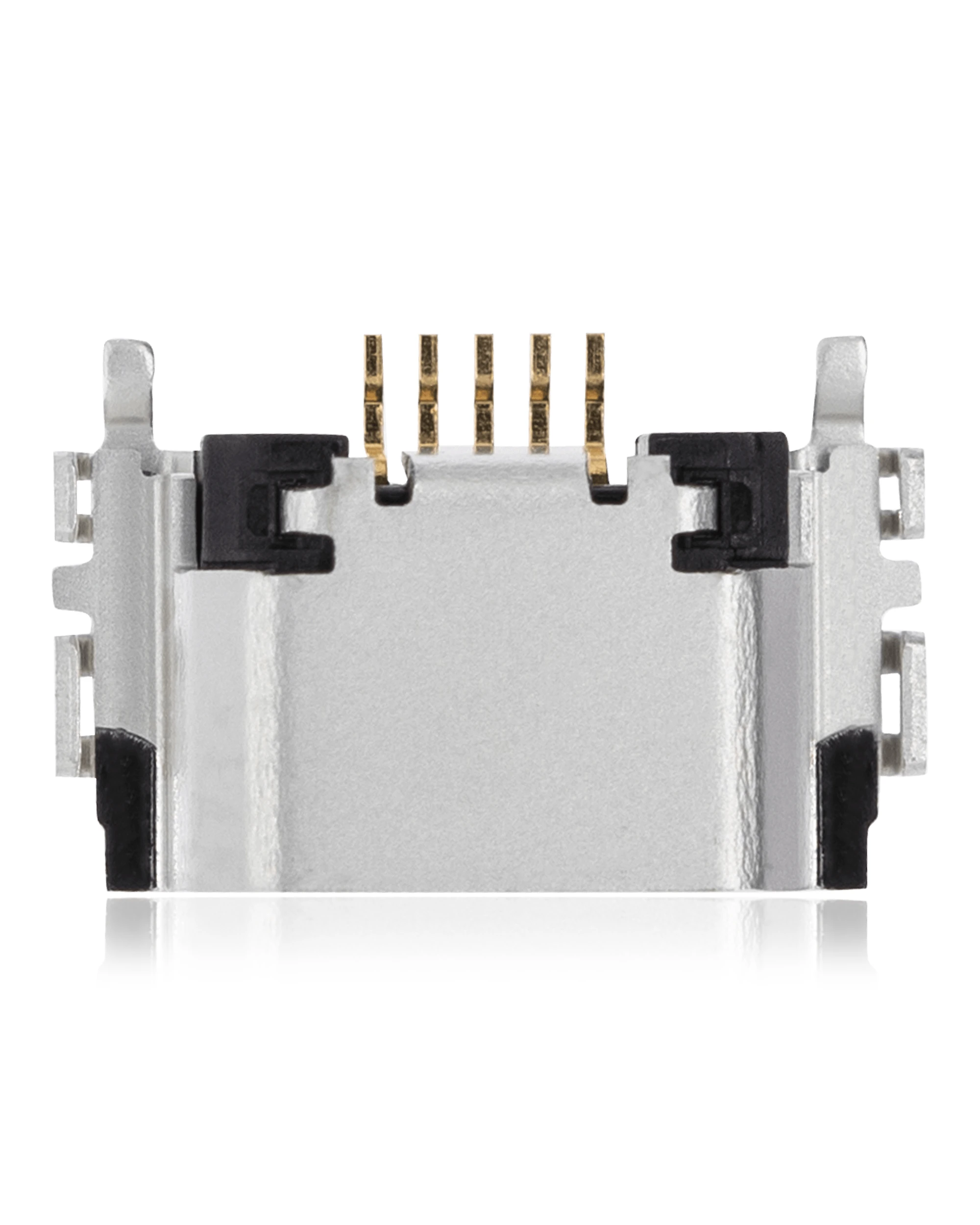 Connettore di ricarica soldering requiRosso - 05 Pin - Micro B - 6 Anchor Points (C243)