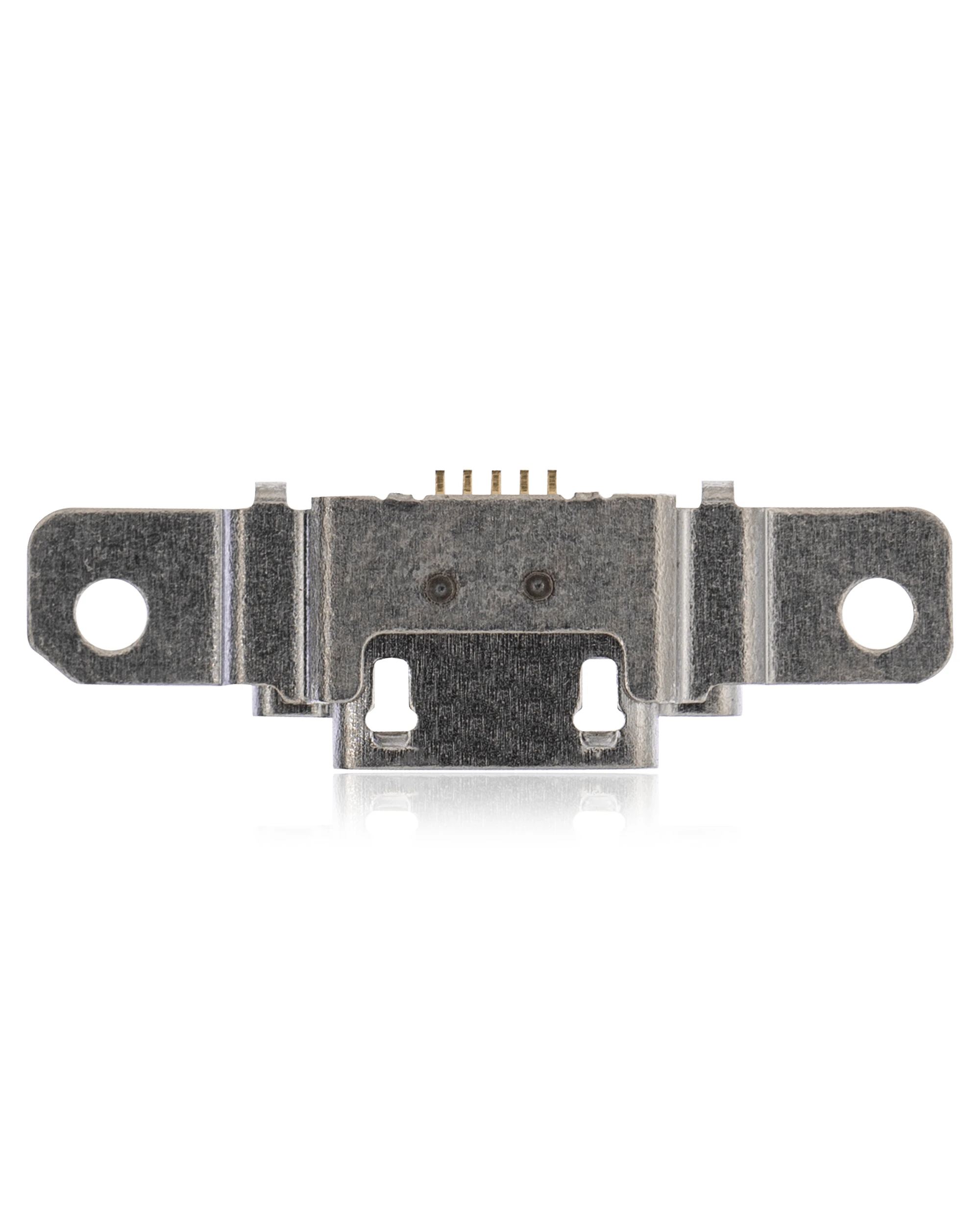 Connettore di ricarica soldering requiRosso - 05 Pin - Micro B - 6 Anchor Points (C264)