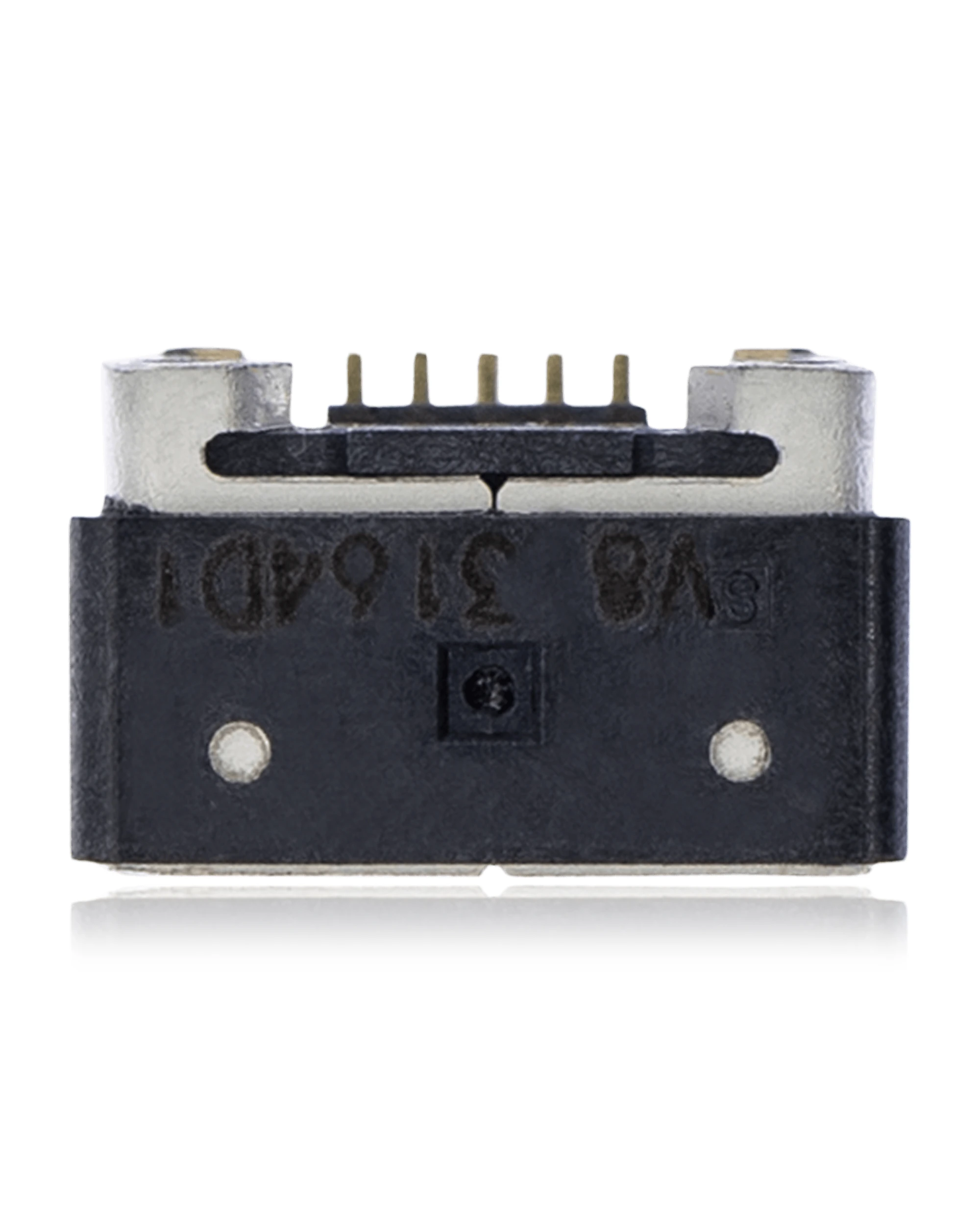 Connettore di ricarica soldering requiRosso - 05 Pin - Micro A - 4 Anchor Points (C272)