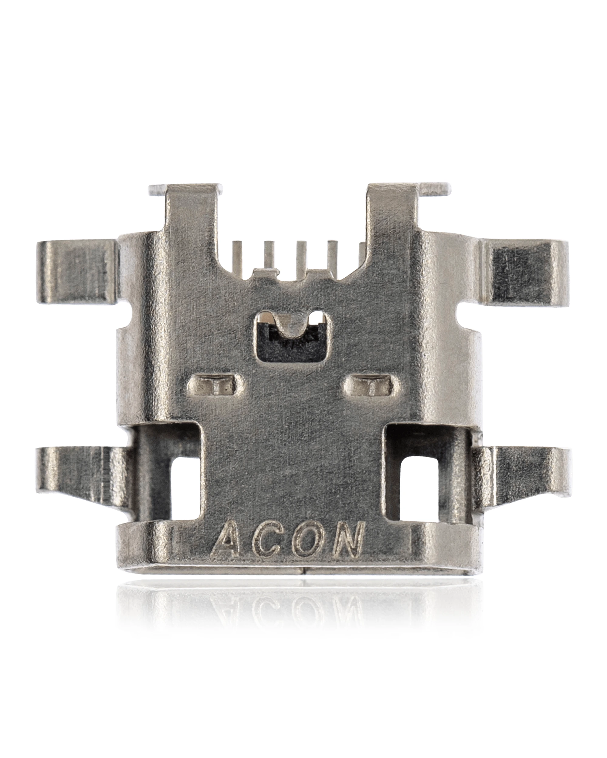 Connettore di ricarica soldering requiRosso - 05 Pin - Micro B - 6 Anchor Points (C282)