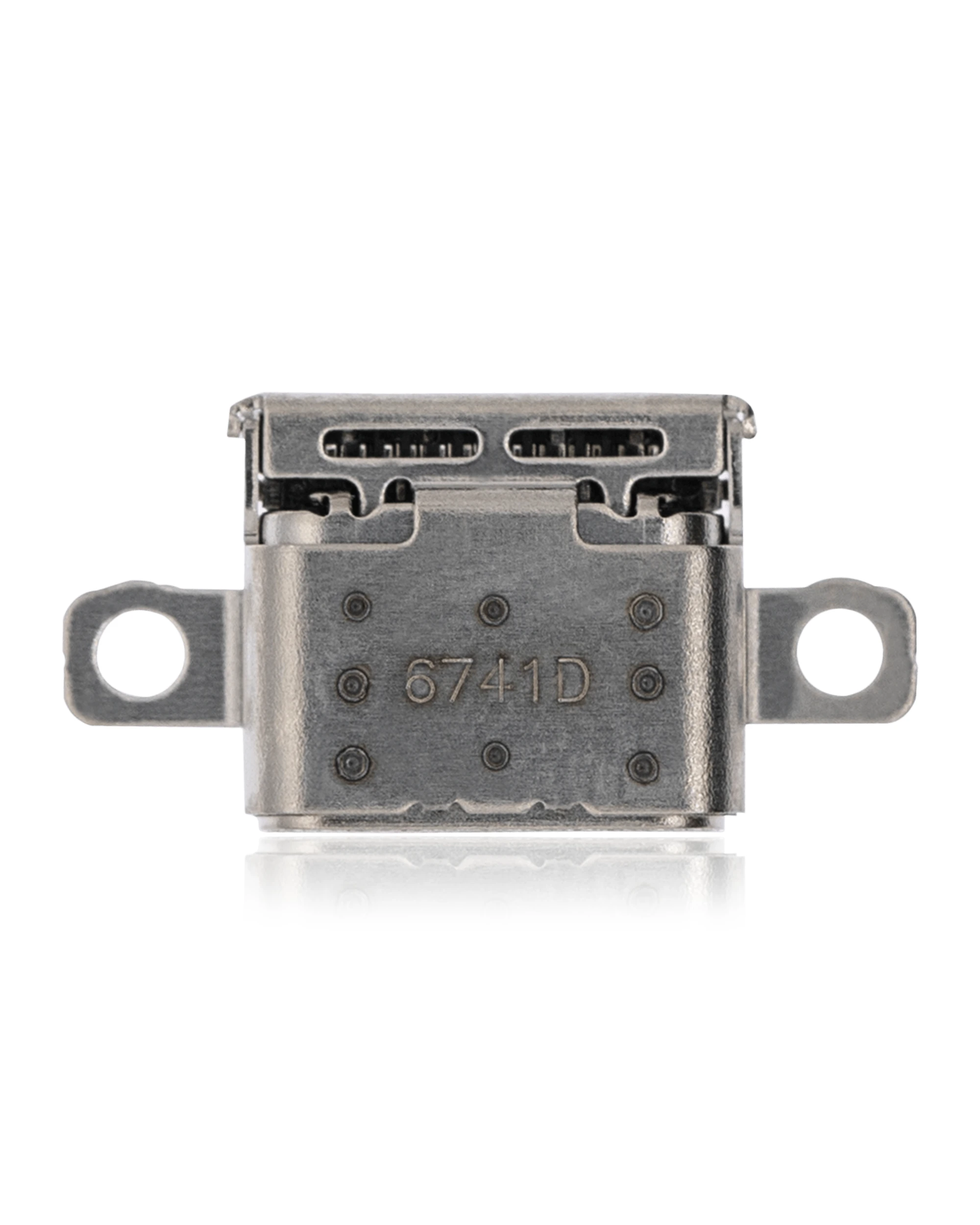 Connettore di ricarica soldering requiRosso - 24 Pin - Type C - 2 Anchor Points (C343)