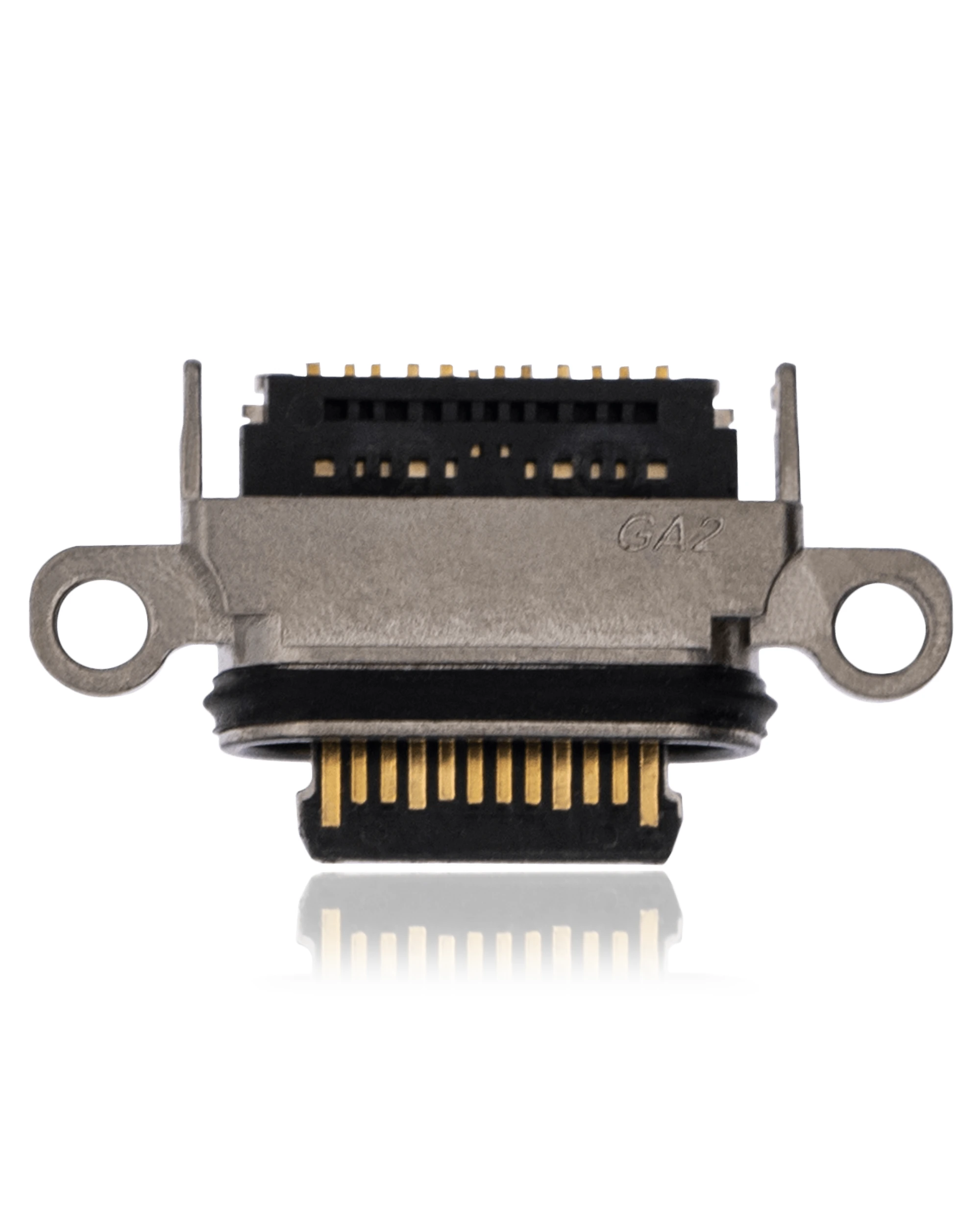Connettore di ricarica soldering requiRosso - 24 Pin - Type C - 2 Anchor Points (C348)