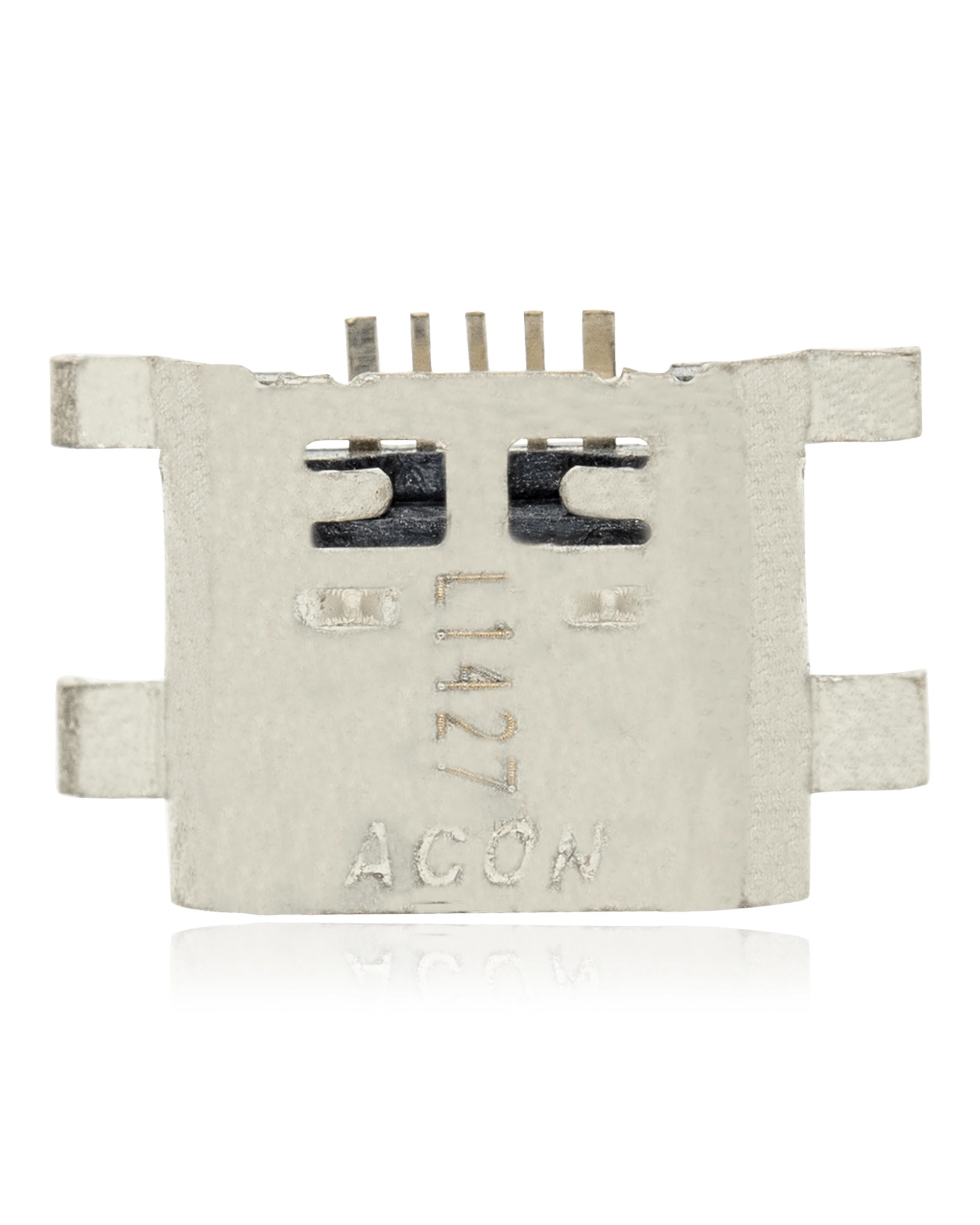 Connettore di ricarica soldering requiRosso - 05 Pin - Micro B - 4 Anchor Points (C398)