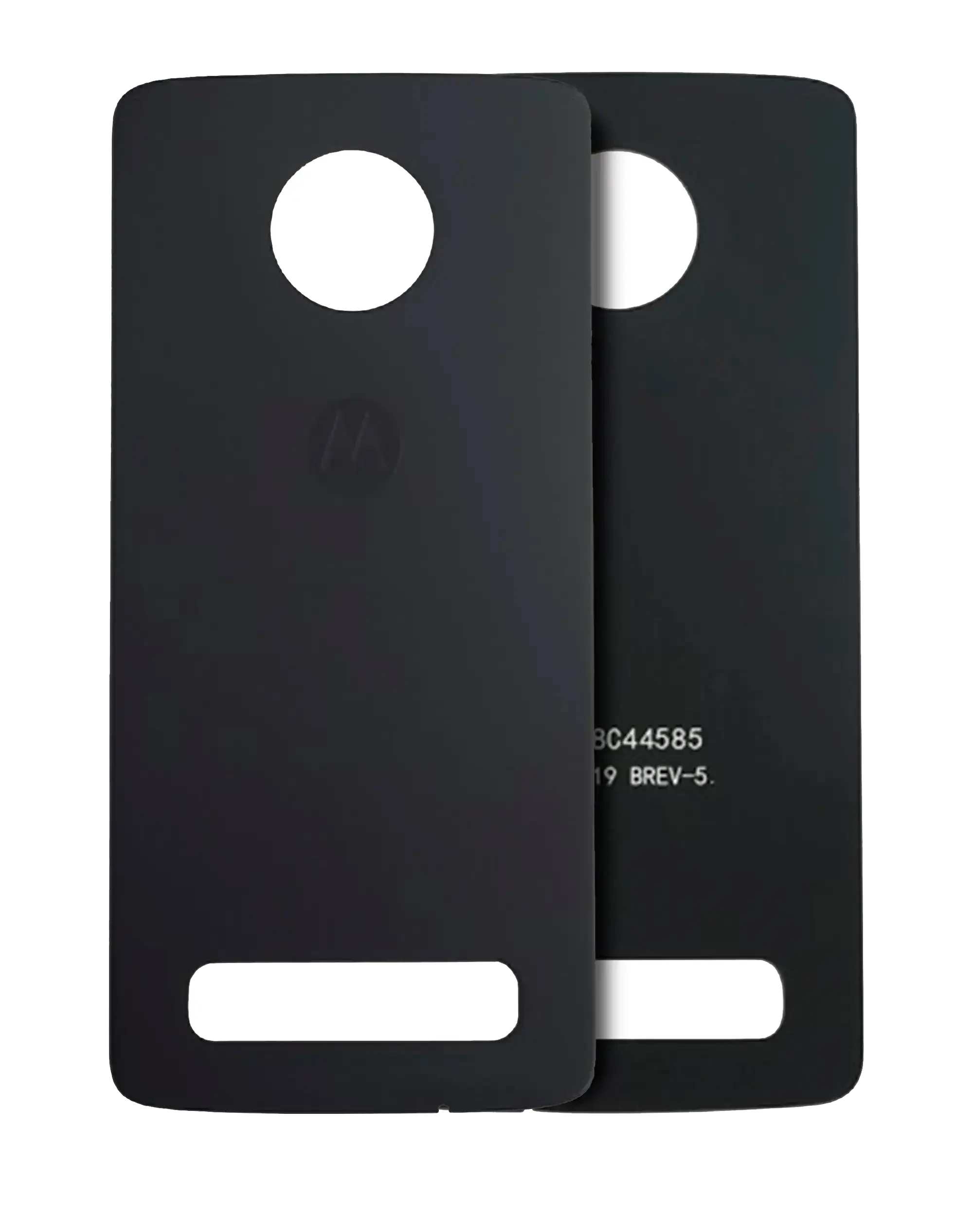 Back Cover Glass per Motorola Moto Z4 (XT1980-3 / XT1980-4 / 2019) (Genuine OEM) (Gray)
