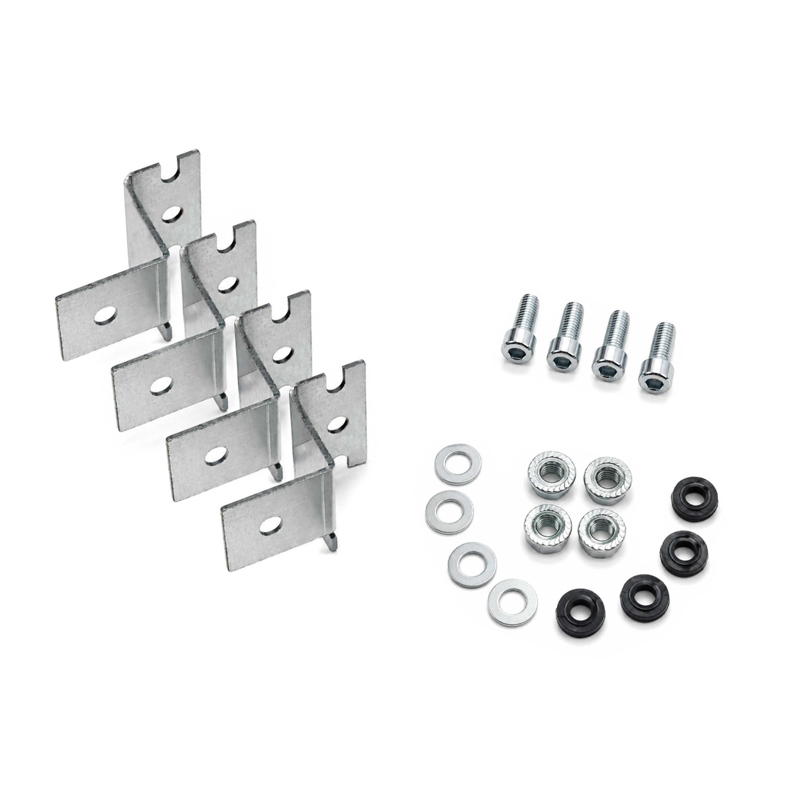 Staffe di Fissaggio a Muro per Rack IP66 a Palo