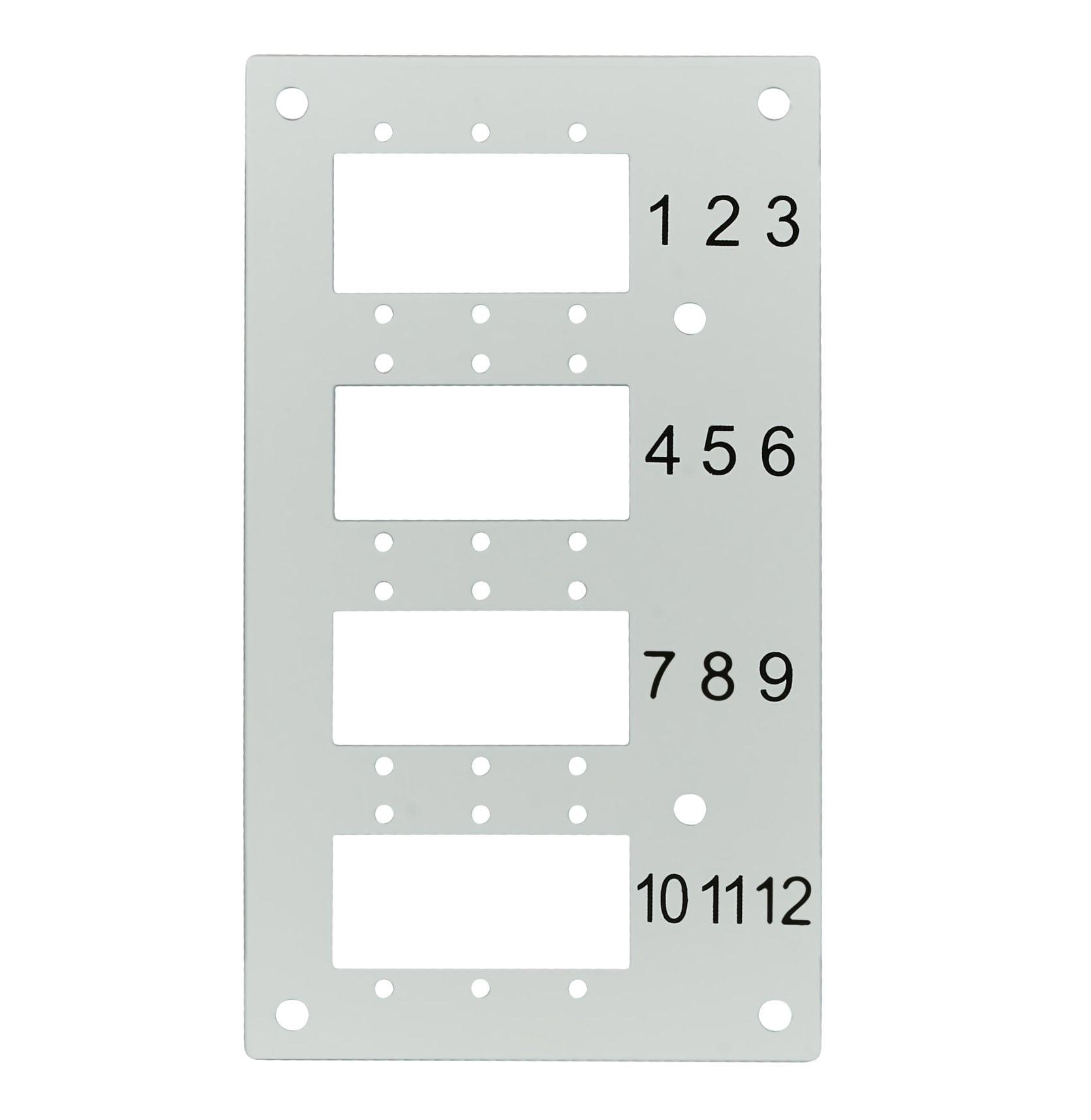 Pannello Frontale 12 Connessioni SC-Simplex LC-Duplex per Box Ottico