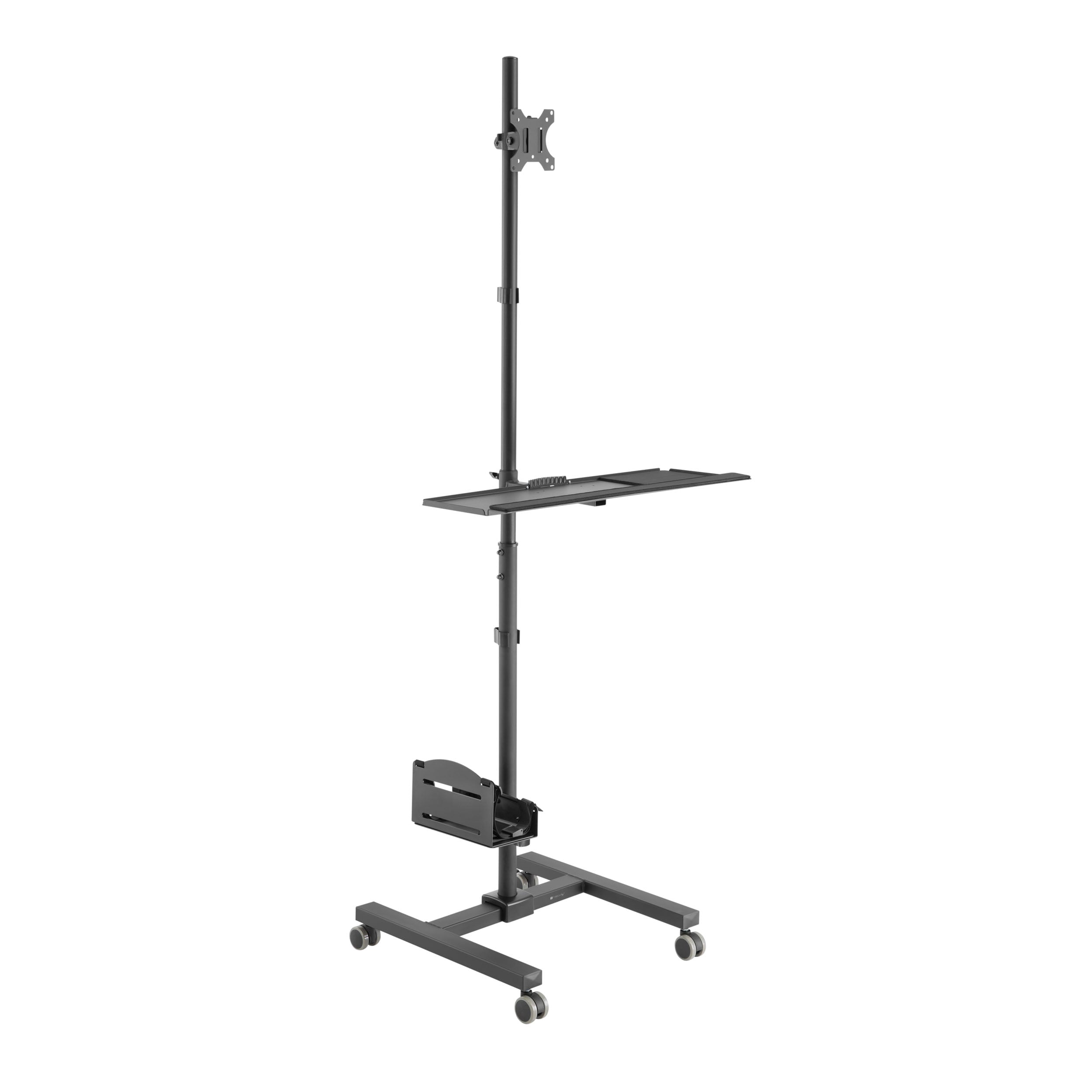 Supporto da Pavimento TV LCD/LED 17-32'' con Mensola e Porta CPU