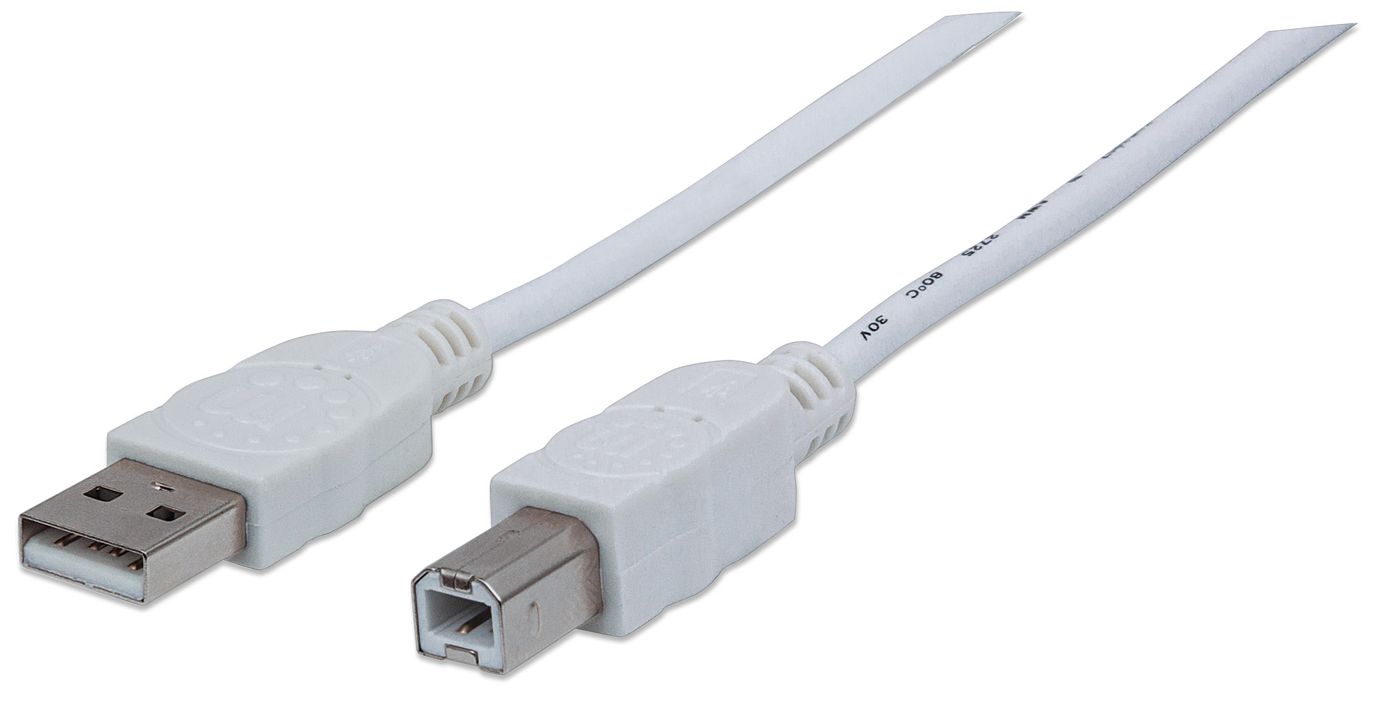 Cavo USB 2.0 A maschio/B maschio 1.8m Bianco