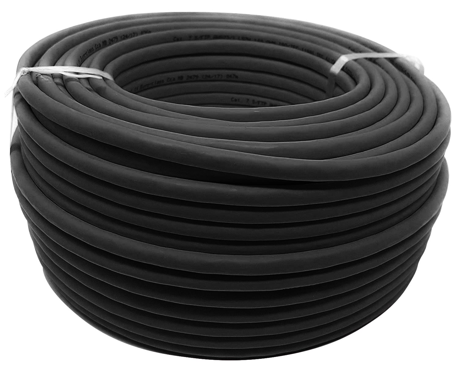 Matassa U/UTP Cavo Cat.6 CCA 100m Rigido da Esterno Nero