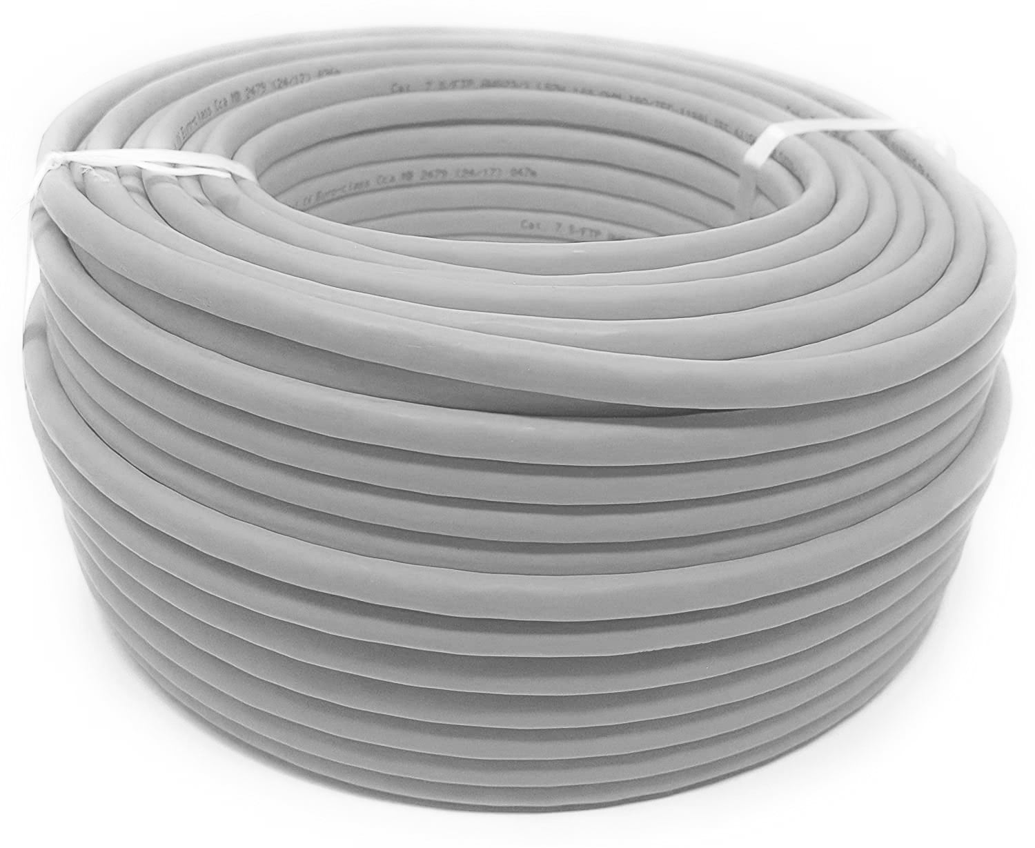 Matassa U/UTP Cavo Cat.6 CCA 100m Rigido Grigio