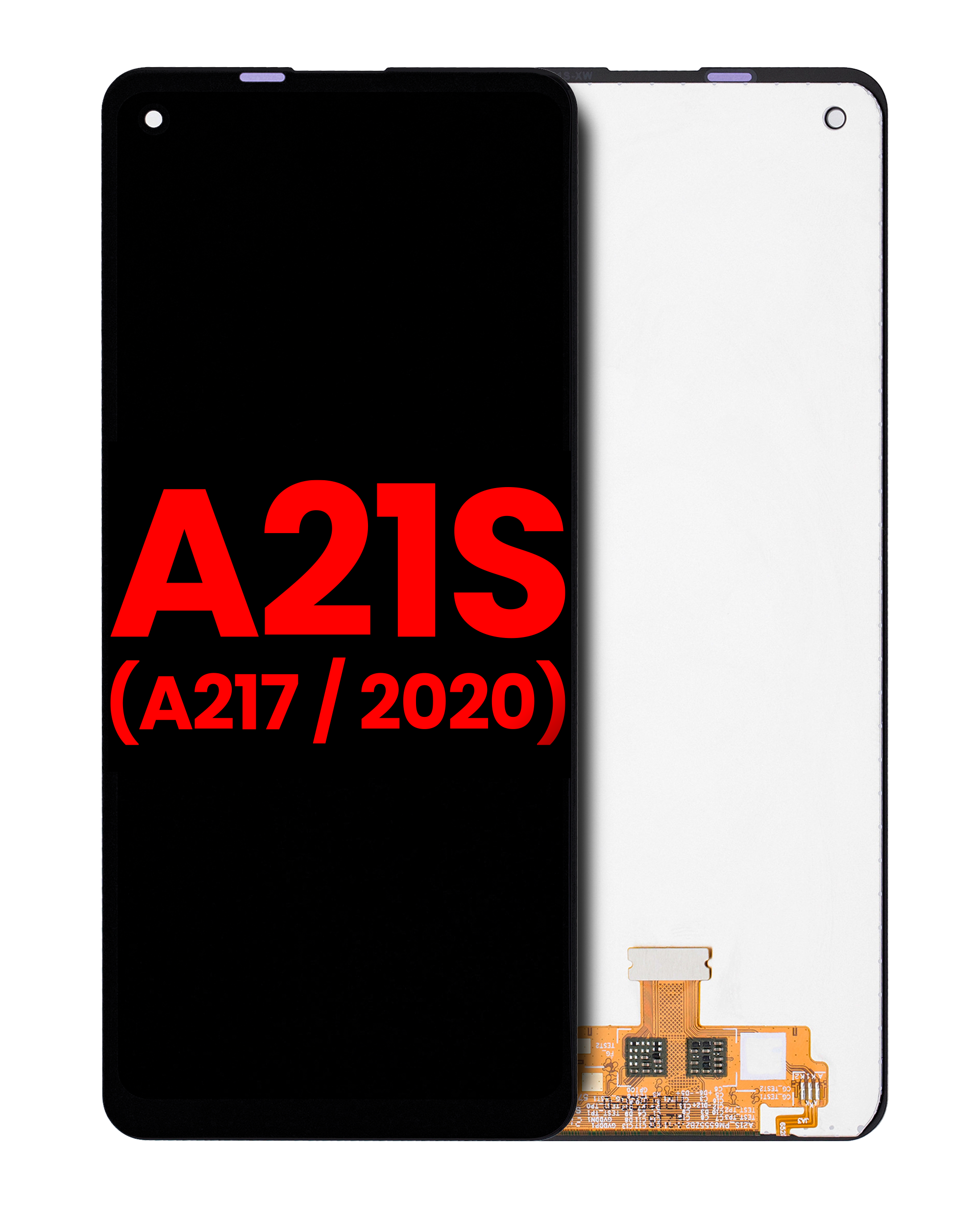 Display LCD completo senza Frame per Samsung Galaxy A21s (A217 / 2020) (Aftermarket Plus) (tutti i colori)