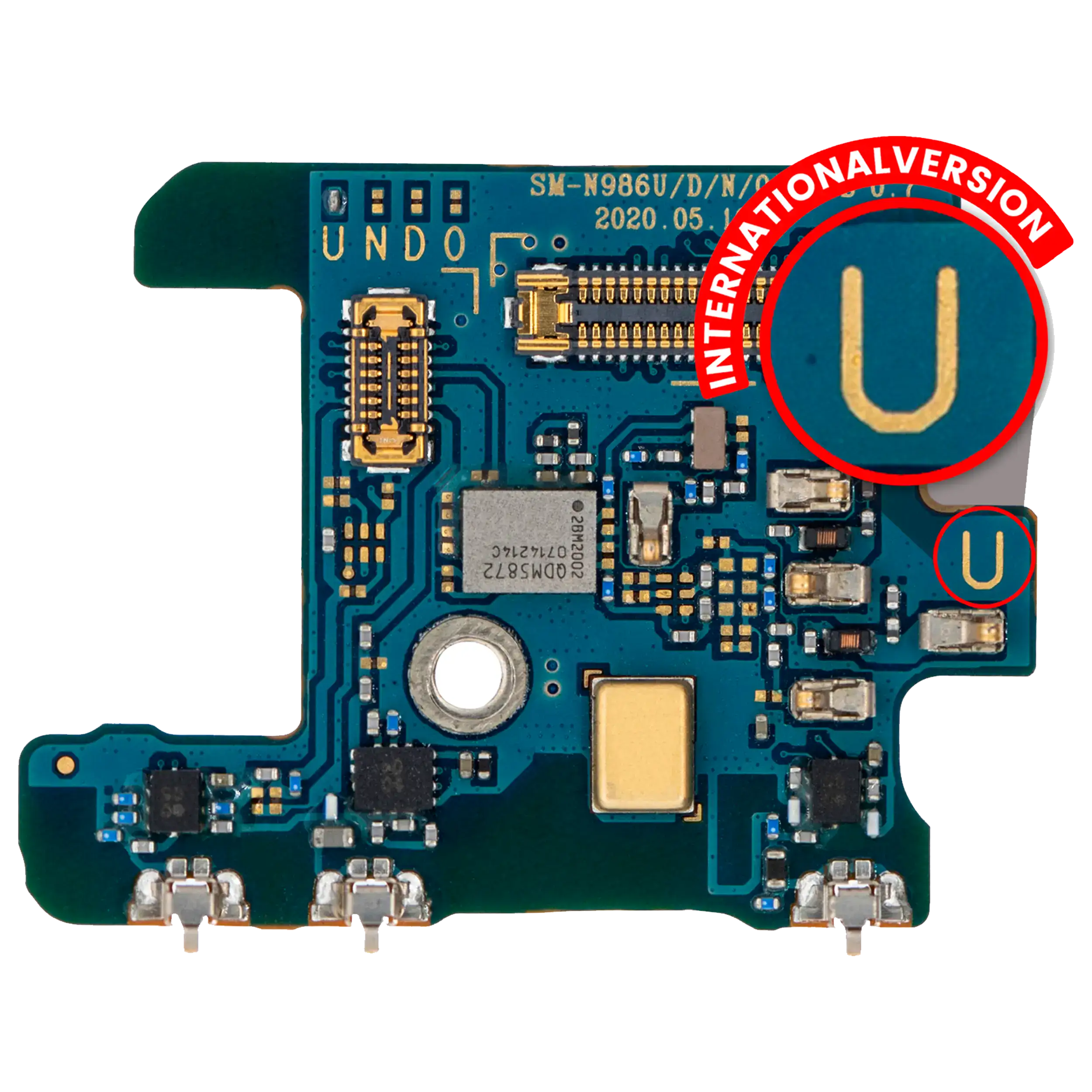 Microfono PCB Scheda per Samsung Galaxy Note 20 5G (N981U) (US Version)