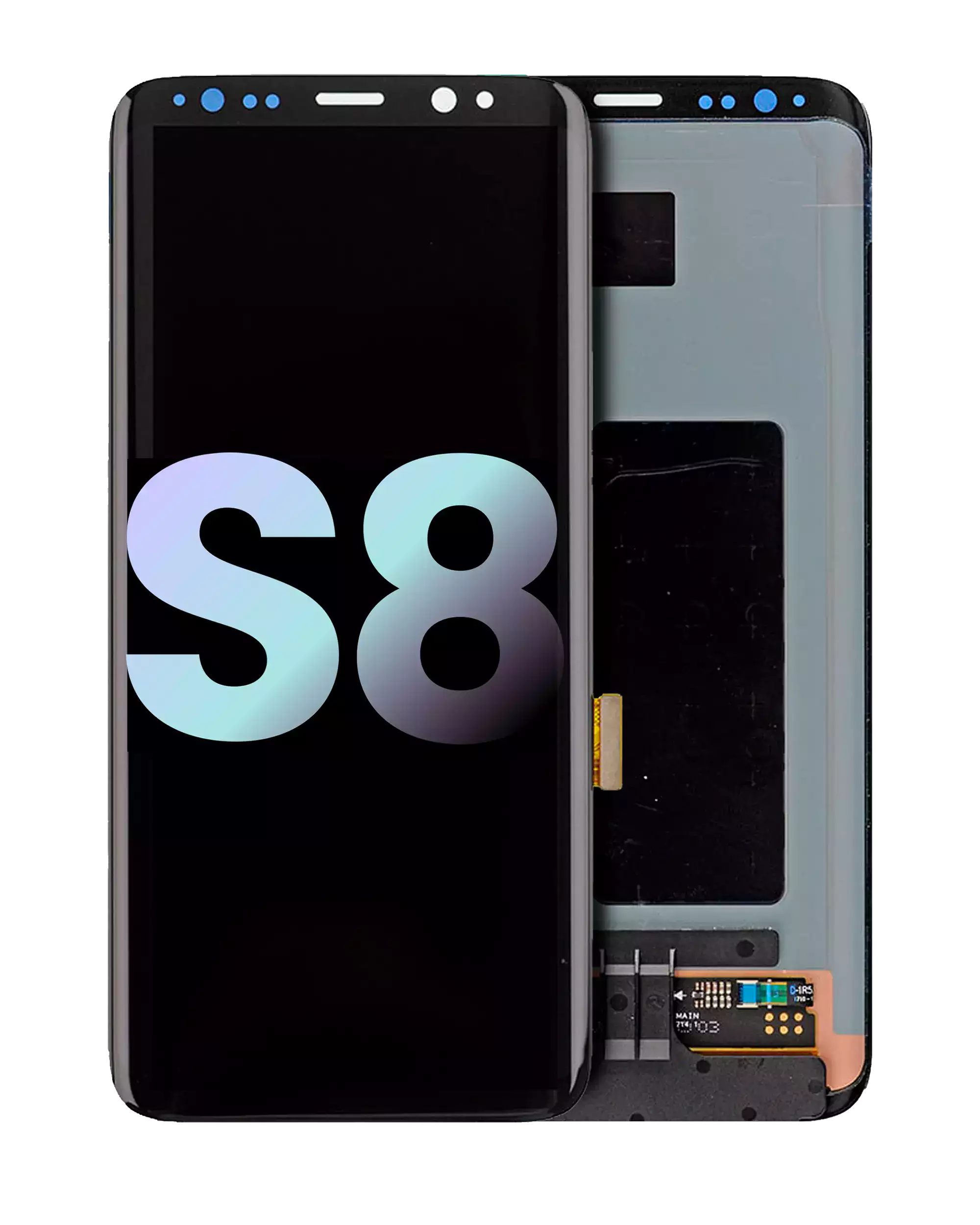 Display OLED completo senza Frame per Samsung Galaxy S8 (Service Pack) (tutti i colori)