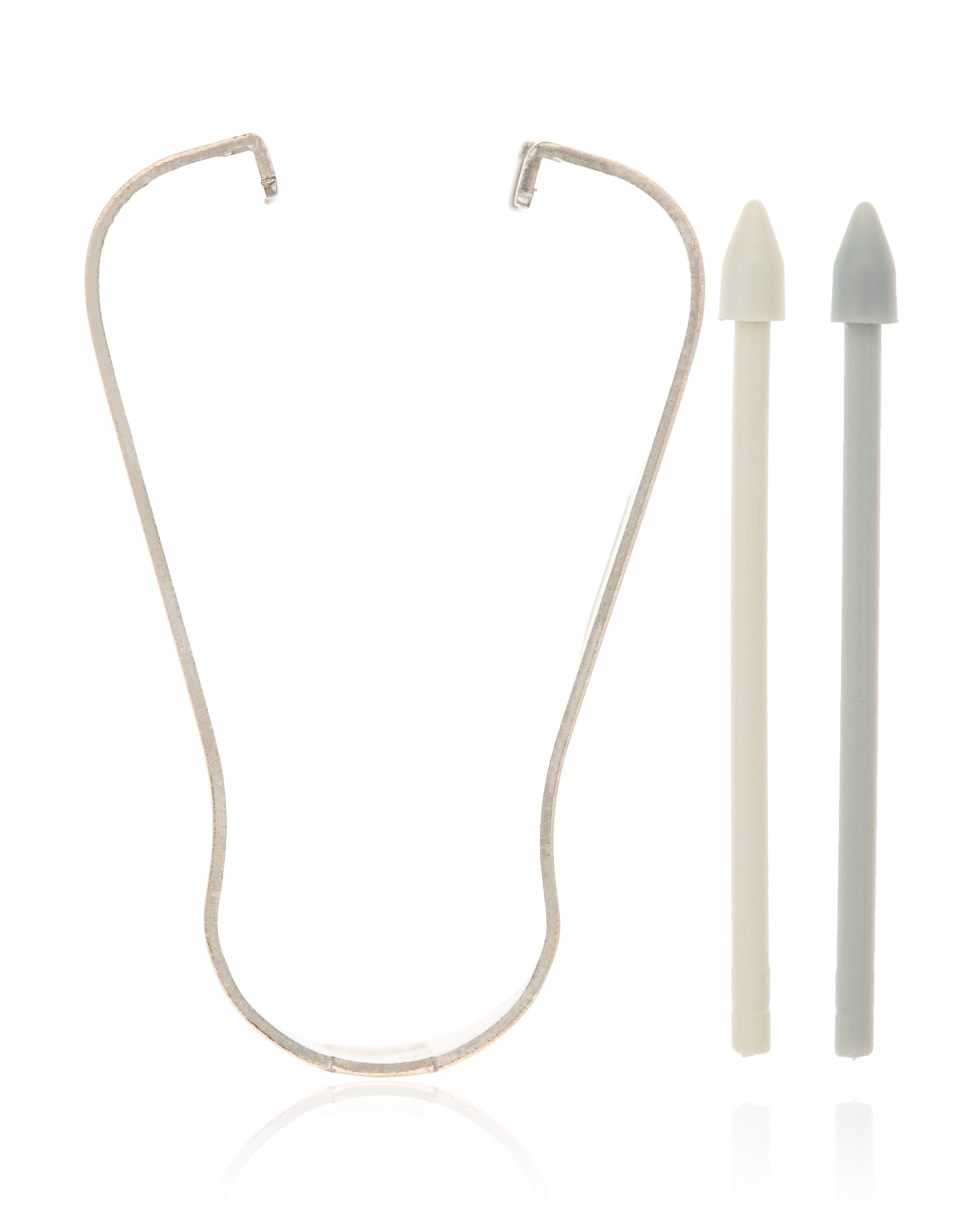 Stylus nib per Samsung Galaxy Note 10 / Note 20 / Note 20 Ultra / Tab S6 (T860 / T865) / Tab S7 11" (T870 / T875) (Grigio / Aura Bianco) (5 pezzi)
