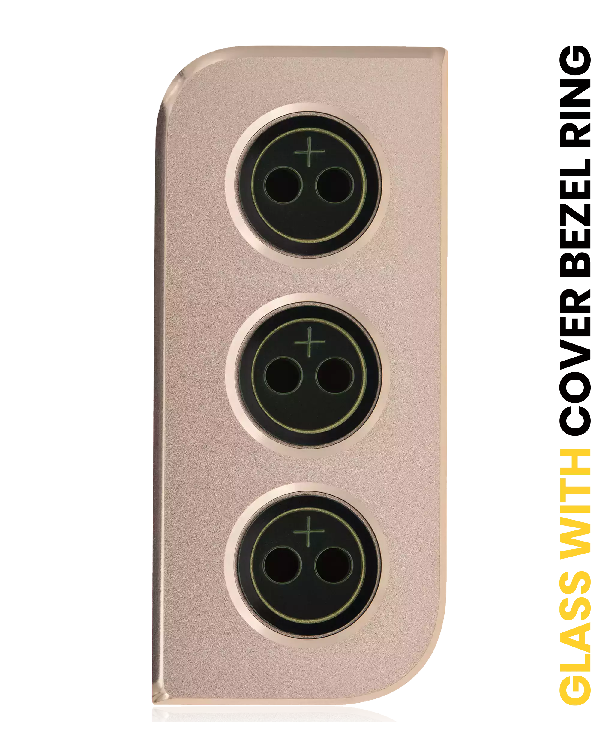 Lente fotocamera posteriore con Cover Cornice Ring per Samsung Galaxy S21 5G (Oro)