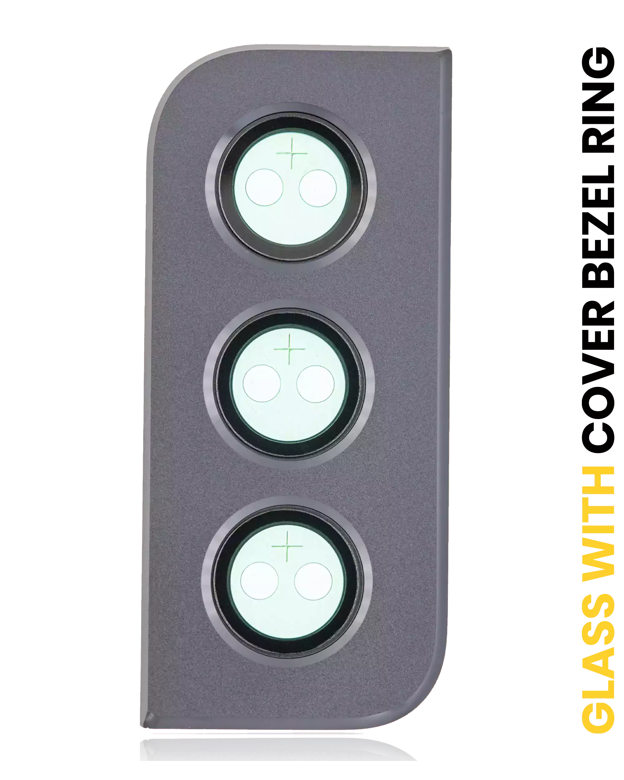 Lente fotocamera posteriore con Cover Cornice Ring per Samsung Galaxy S21 5G (Phantom Grigio)