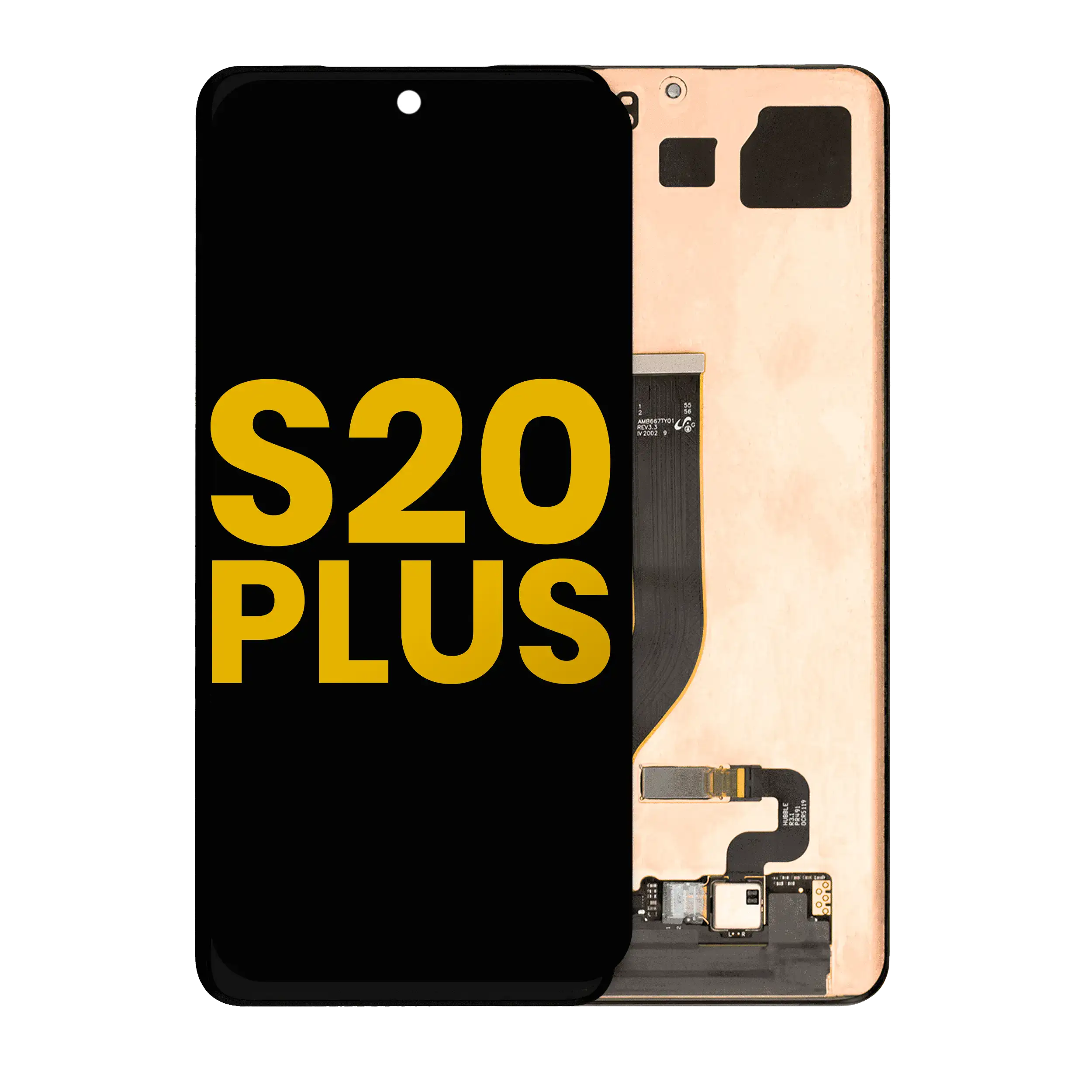 Display OLED completo senza Frame per Samsung Galaxy S20 Plus 5G (Refurbished) (tutti i colori)