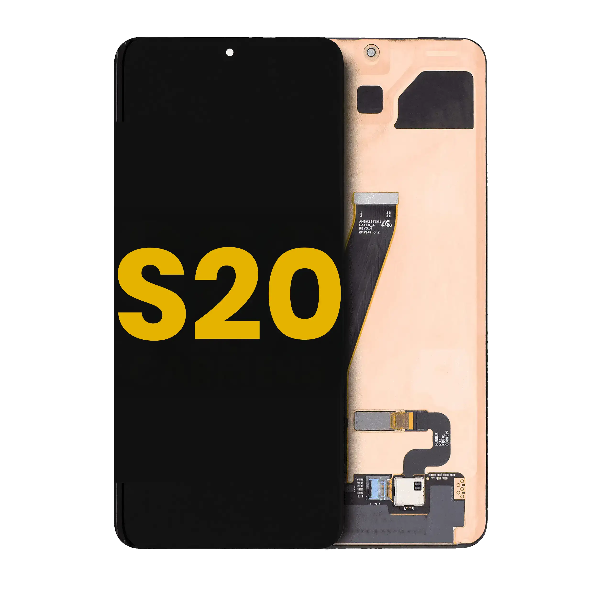 Display OLED completo senza Frame per Samsung Galaxy S20 5G (Refurbished) (tutti i colori)