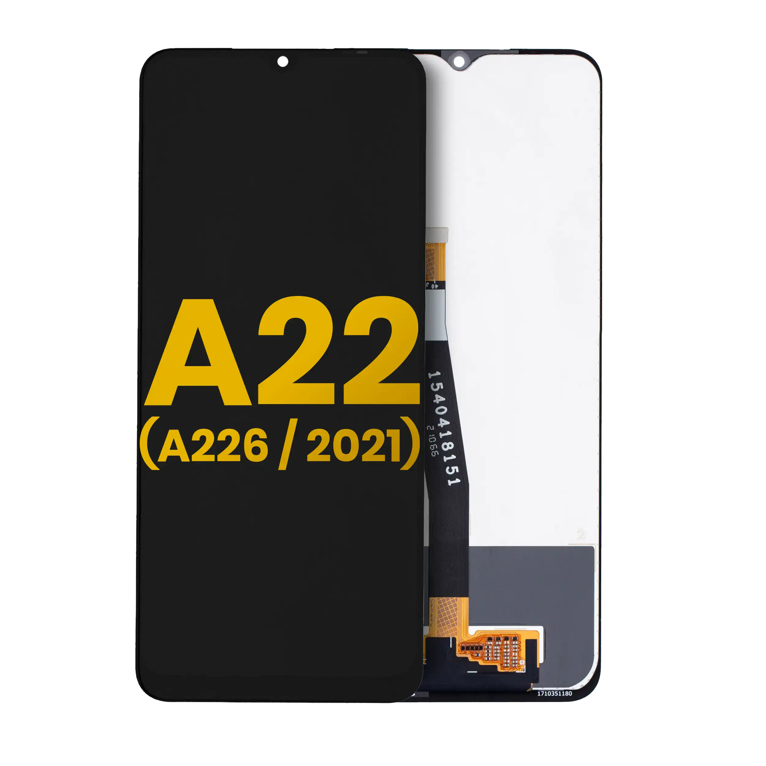Display LCD completo senza Frame per Samsung Galaxy A22 5G (A226 / 2021) (Refurbished) (tutti i colori)