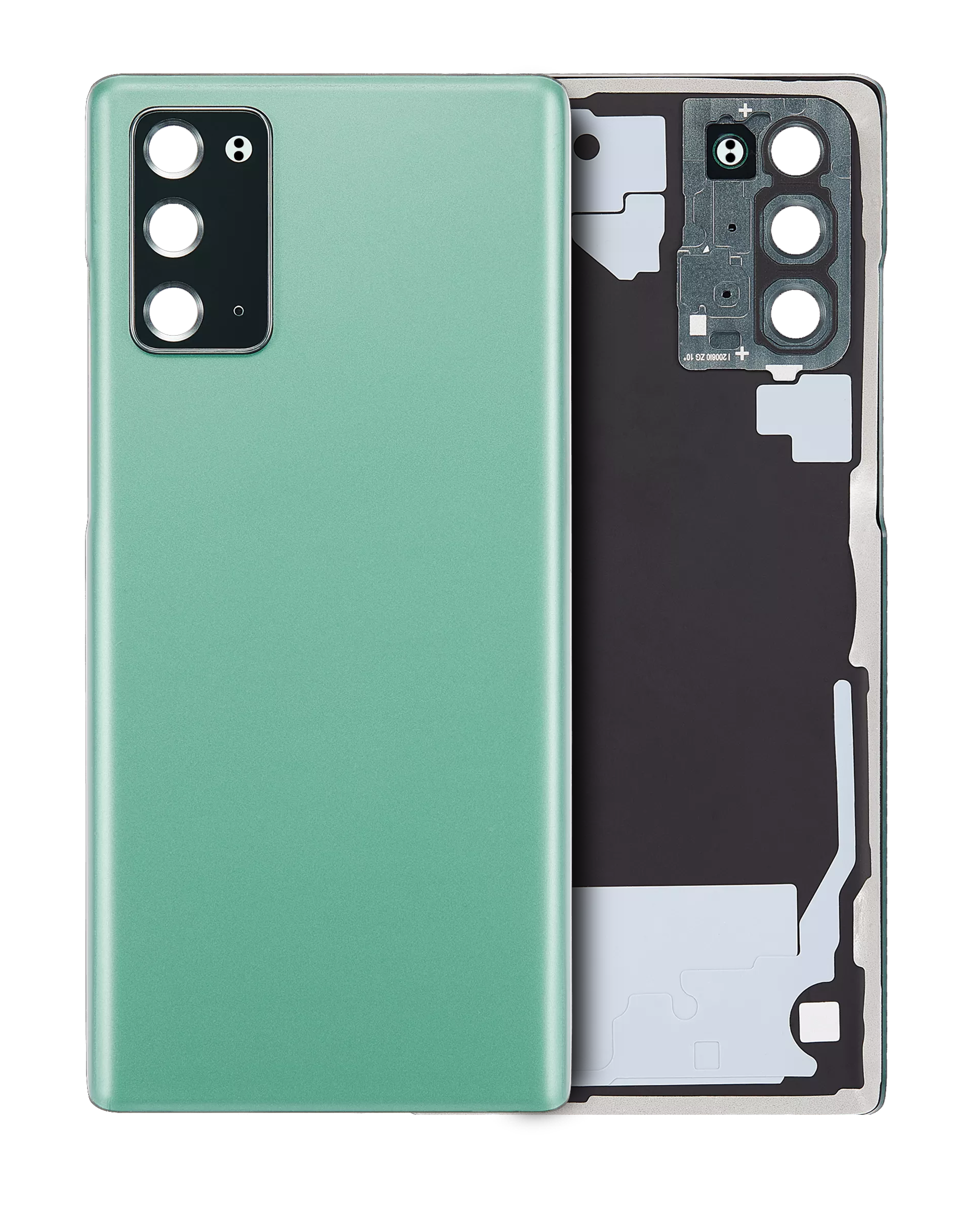 vetro cover posteriore con Vetro fotocamera per Samsung Galaxy Note 20 5G (No Logo) (Mystic Verde)
