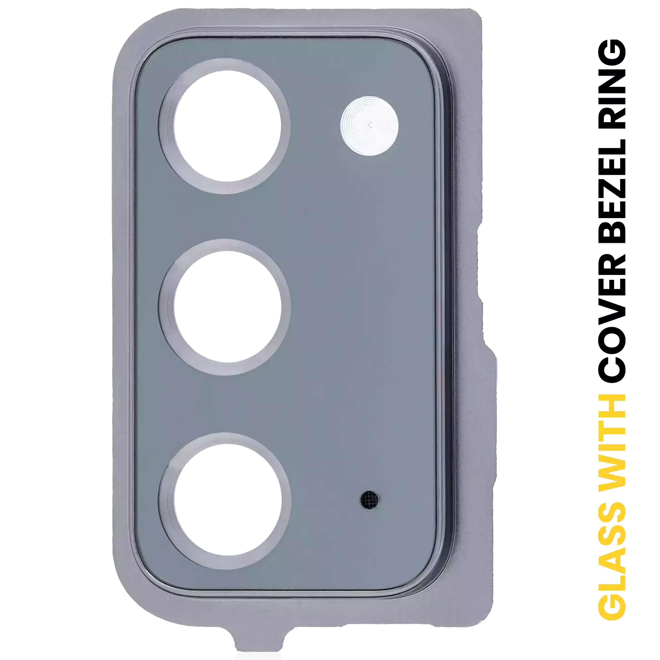 Lente fotocamera posteriore con Cover Cornice Ring per Samsung Galaxy Note 20 5G (Mystic Grigio)