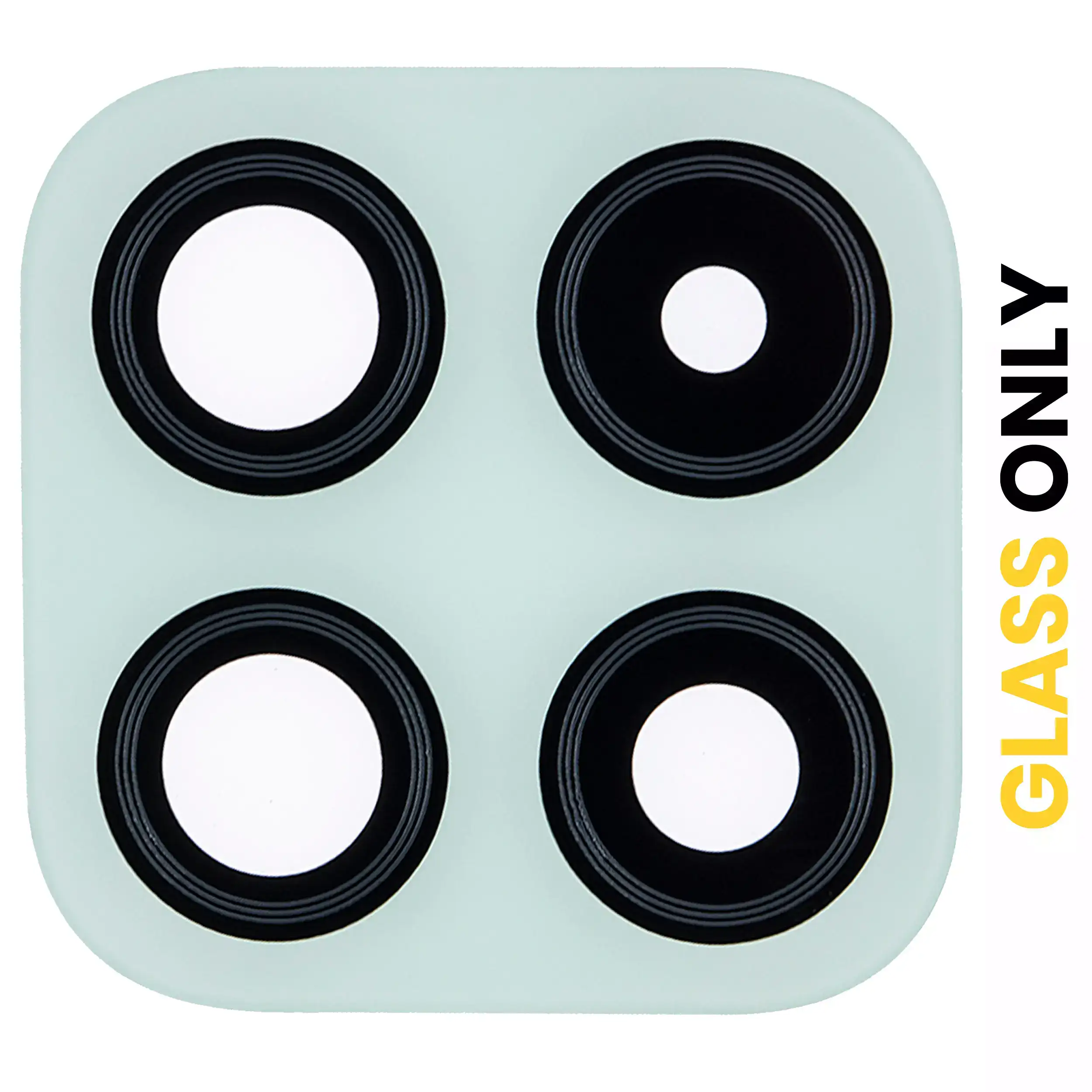 Lente fotocamera posteriore (solo vetro) con adesivo per Samsung Galaxy A22 5G (A226 / 2021) (Mint)