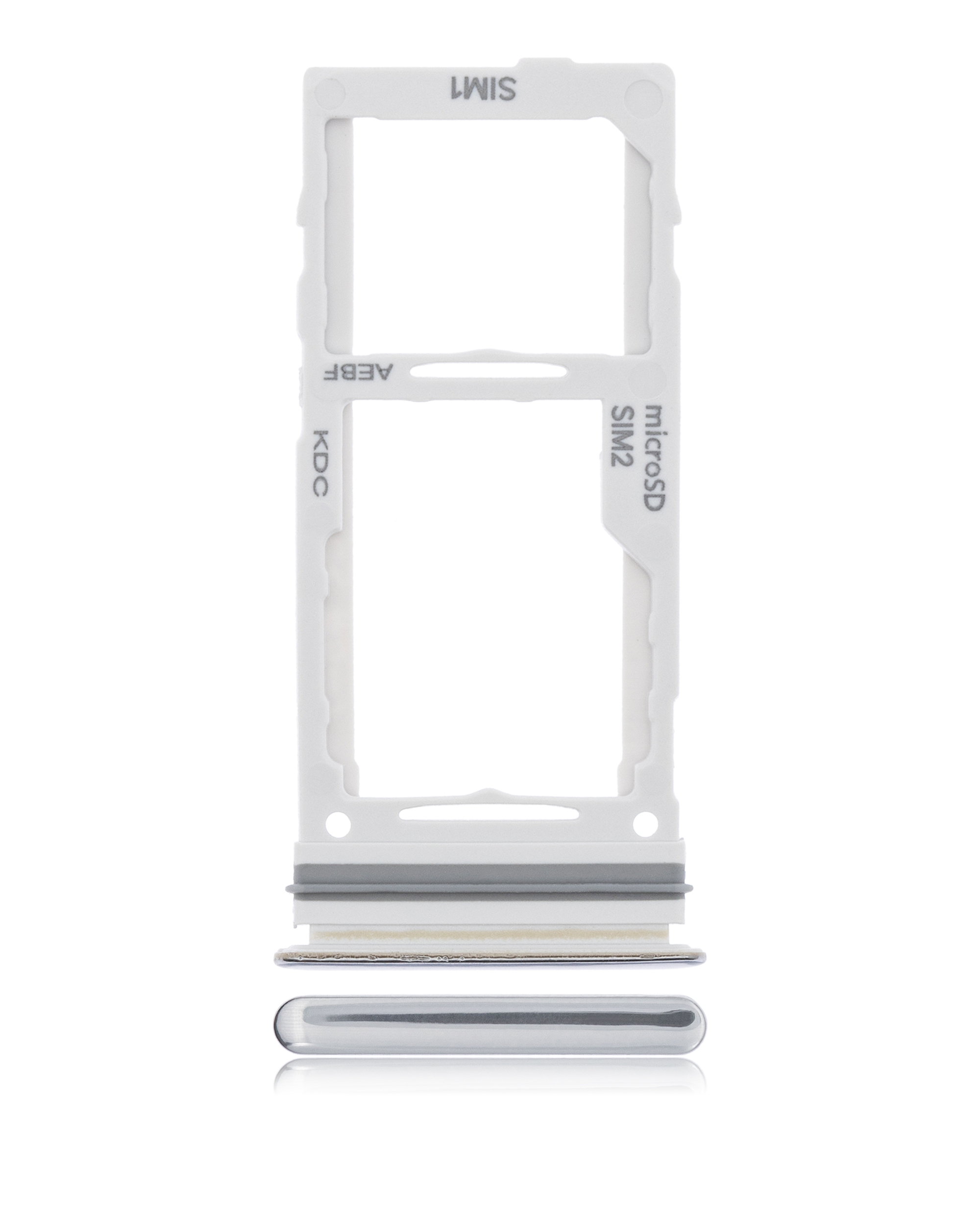 Carrellino doppia SIM per Samsung Galaxy A72 (A725 / 2021) (Awesome Bianco)