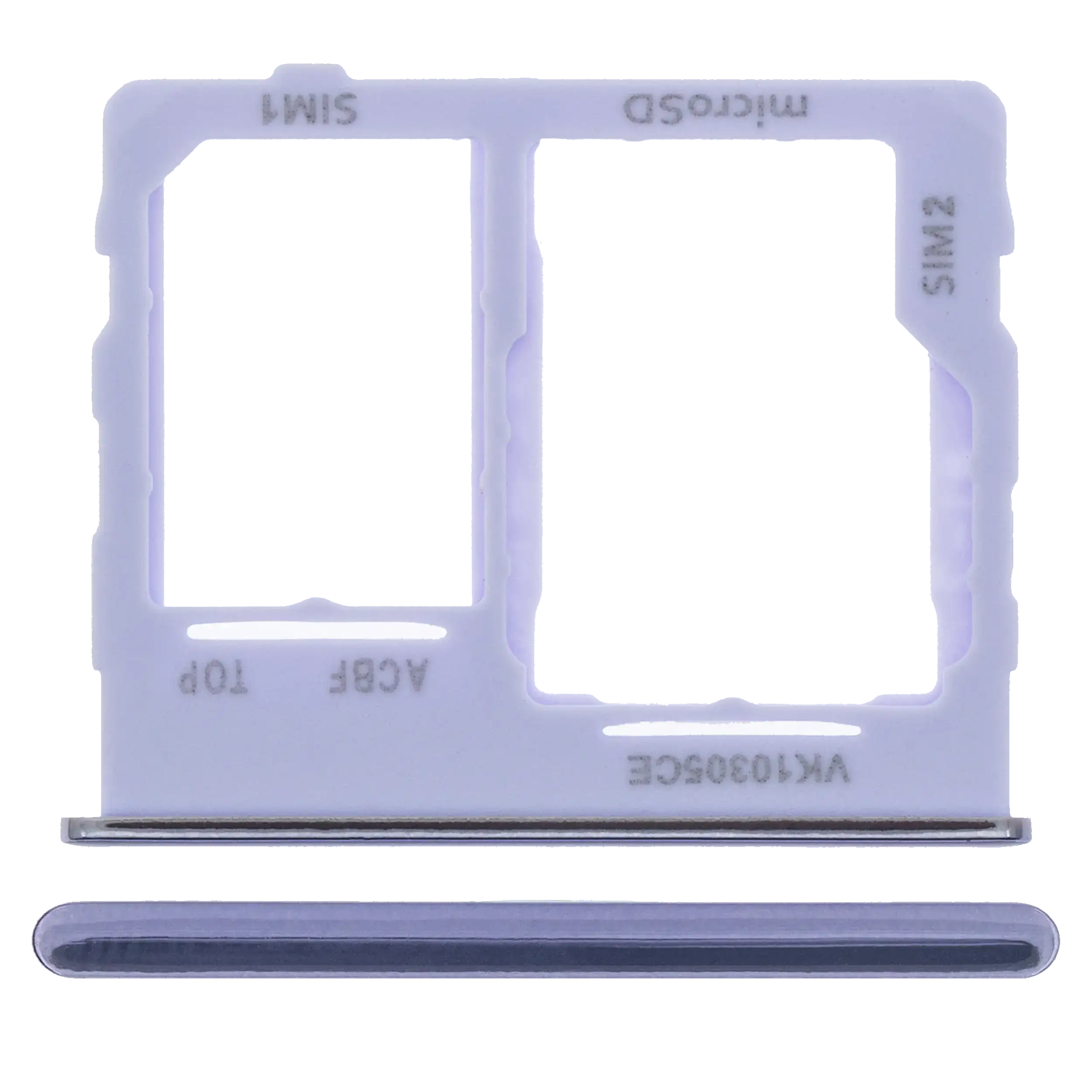 Carrellino doppia SIM per Samsung Galaxy A32 5G (A326 / 2021) (Awesome Violet)