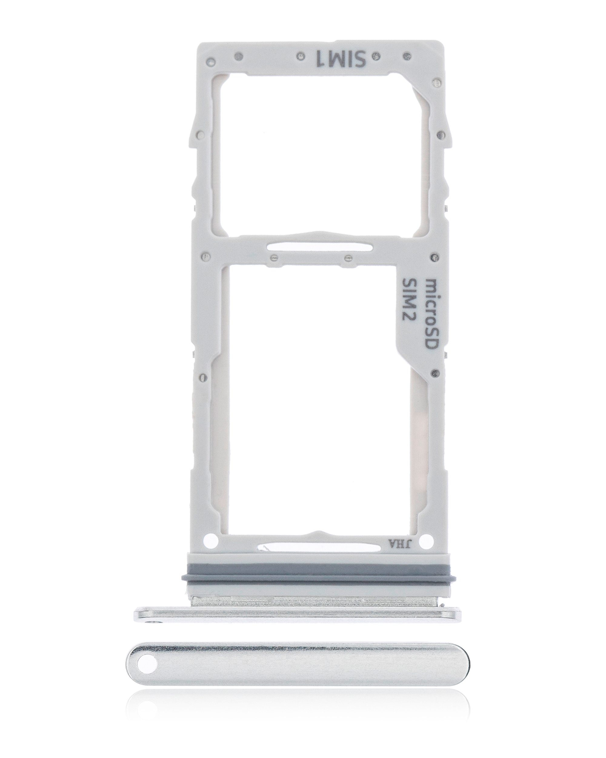 Carrellino doppia SIM per Samsung Galaxy S10 Lite (Prism Bianco)