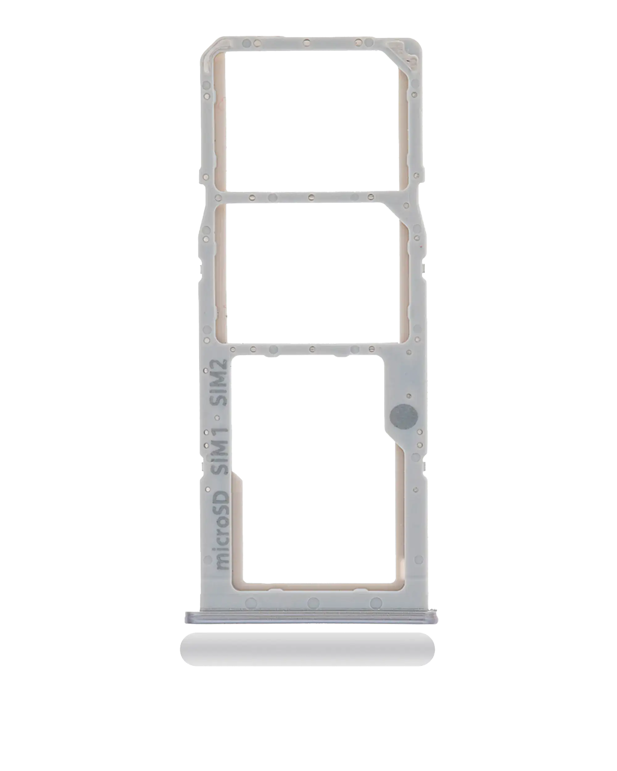 Carrellino doppia SIM per Samsung Galaxy A71 (A715 / 2020) (Prism Crush Argento)