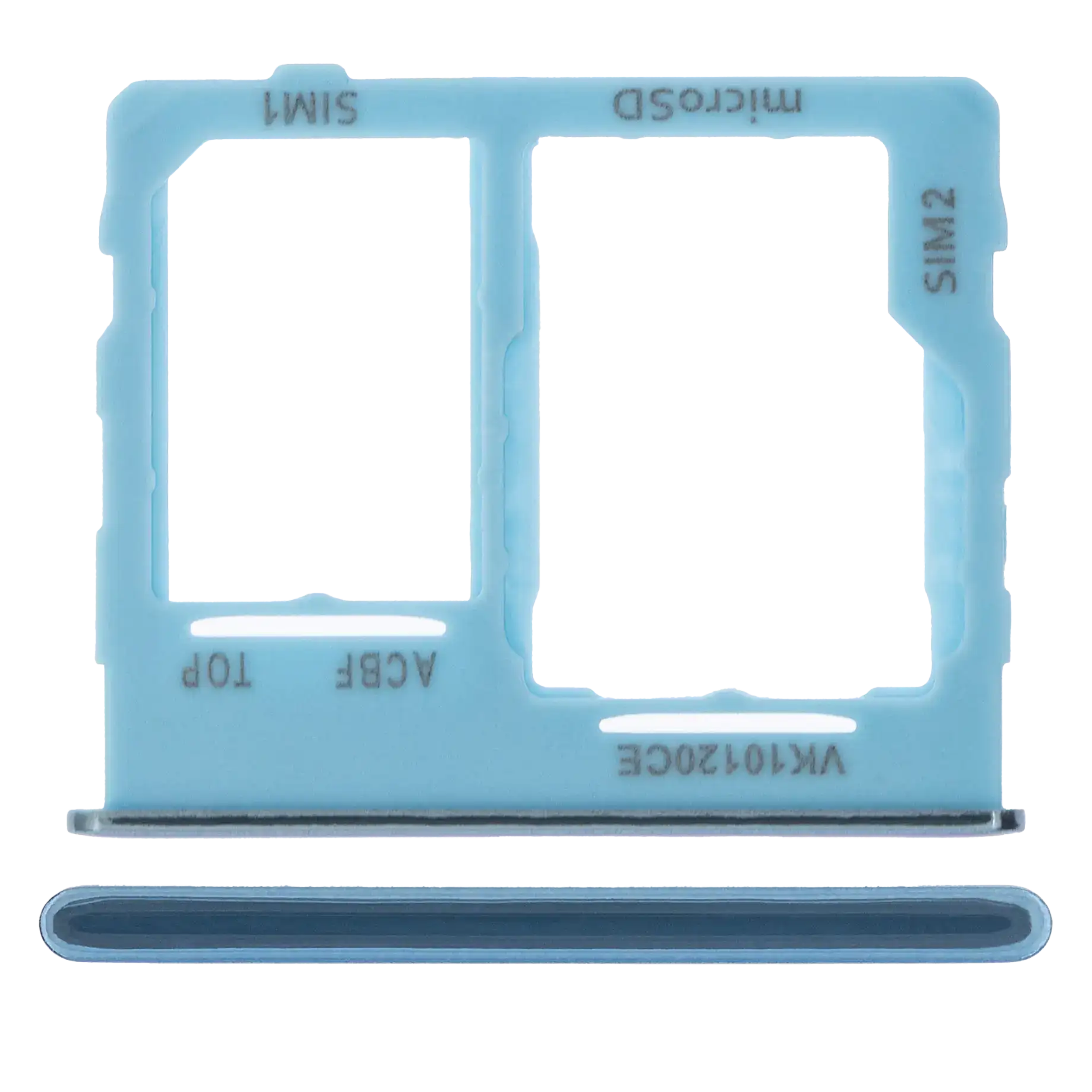 Carrellino doppia SIM per Samsung Galaxy A32 5G (A326 / 2021) (Awesome Blu)