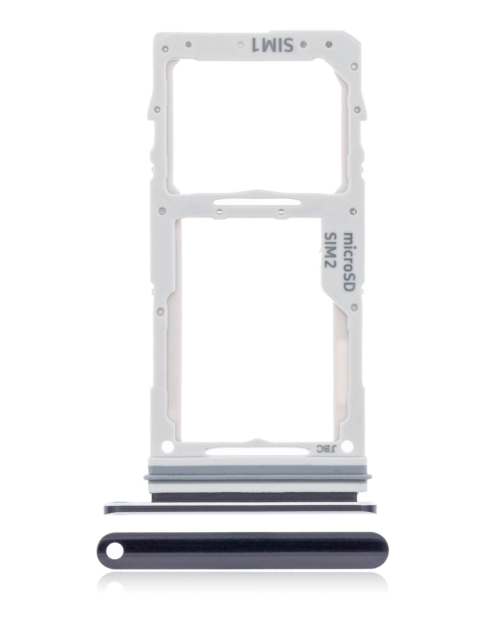Carrellino doppia SIM per Samsung Galaxy S10 Lite (Prism Nero)