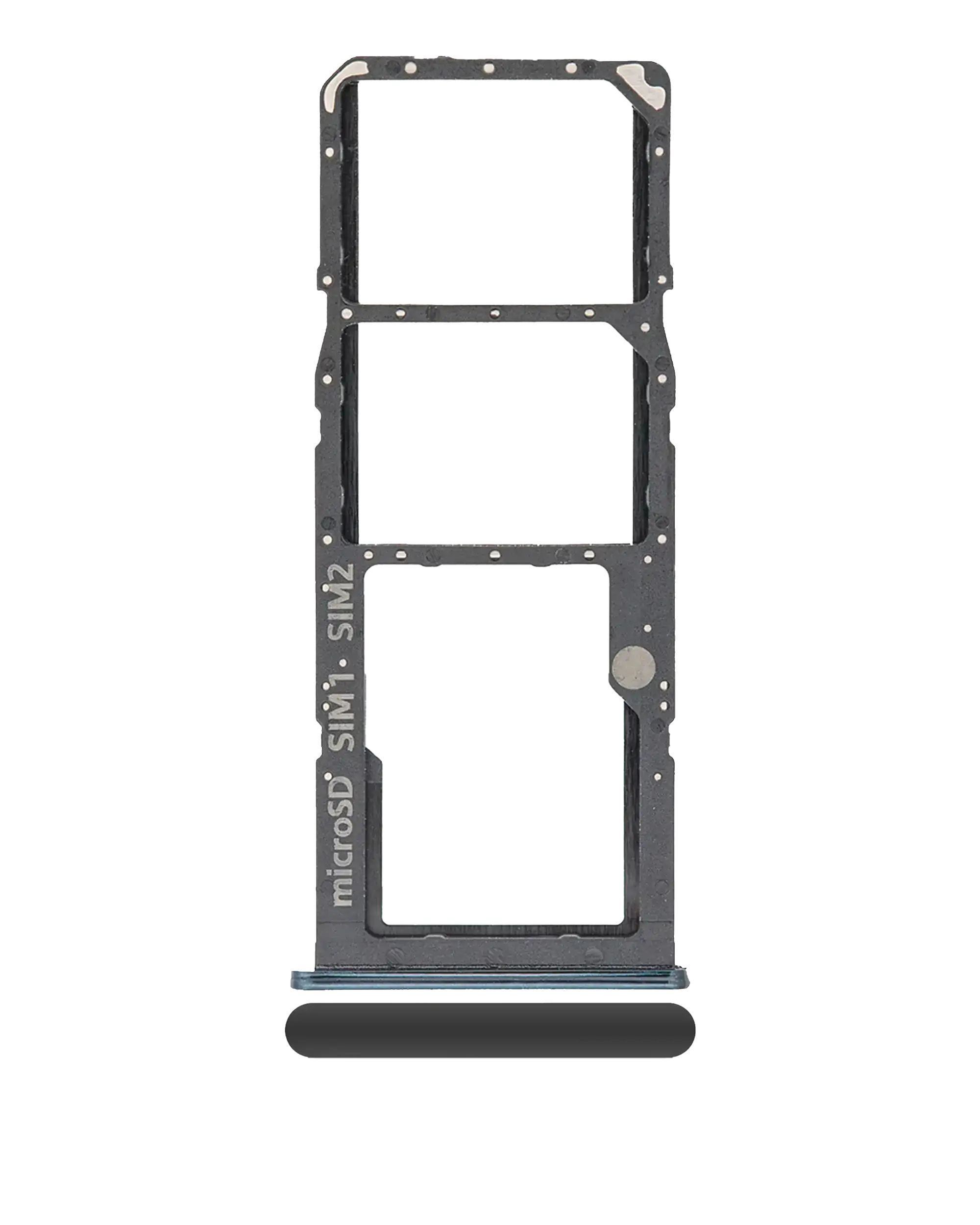 Carrellino doppia SIM per Samsung Galaxy A71 (A715 / 2020) (Prism Crush Nero)