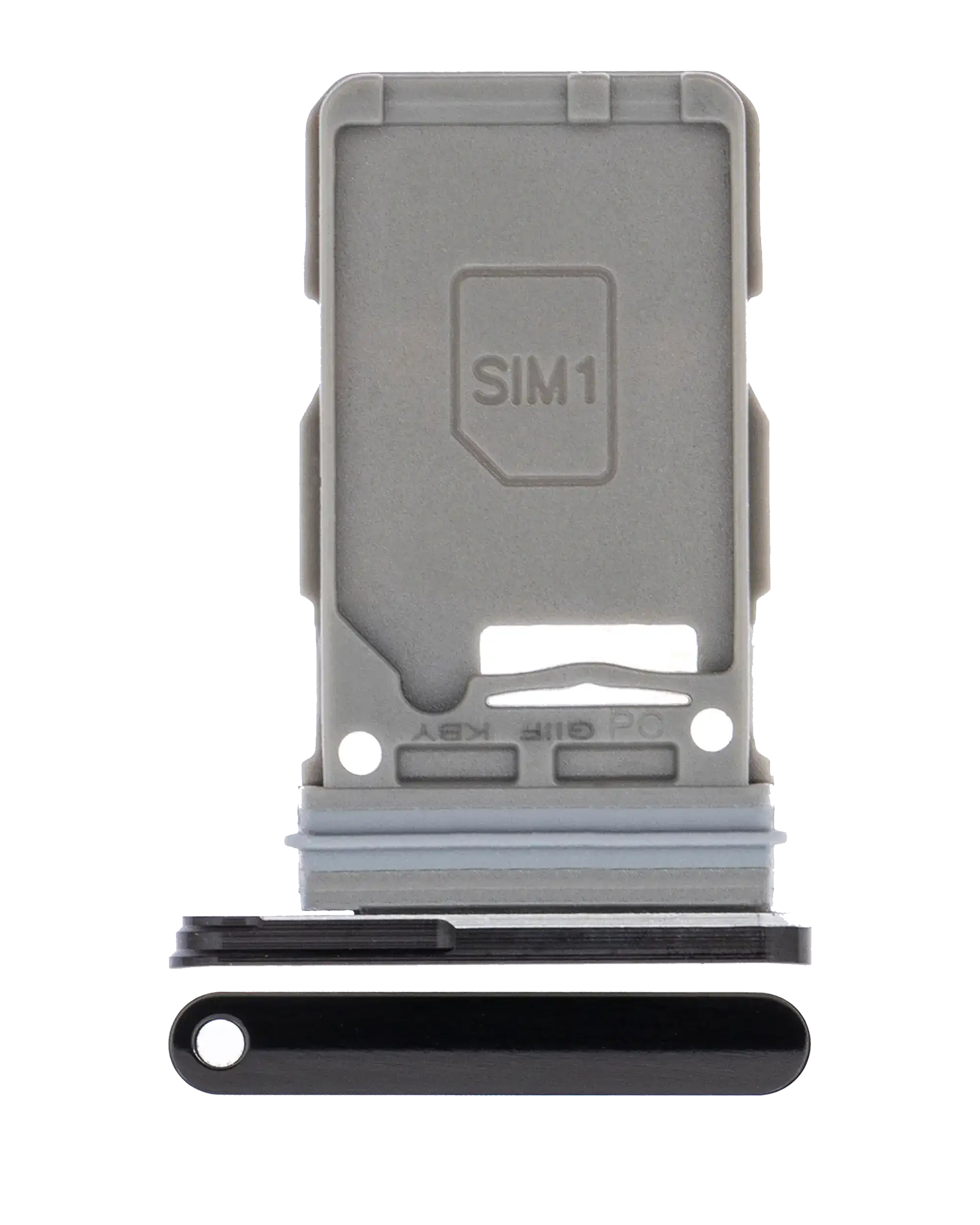 Carrellino SIM singola per Samsung Galaxy S21 Ultra (Phantom Nero)