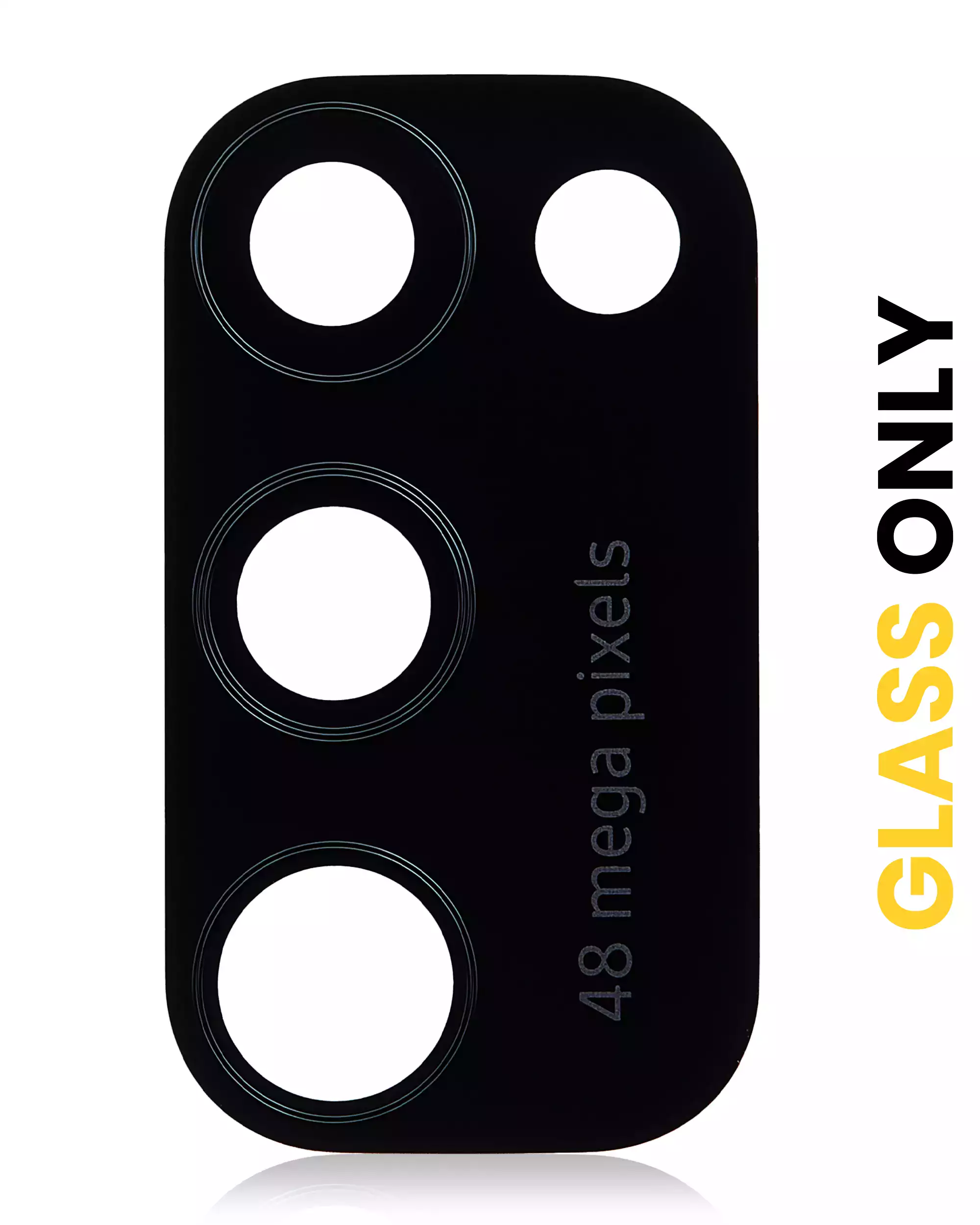 Lente fotocamera posteriore (solo vetro) con adesivo per Samsung Galaxy A41 (A415 / 2020)