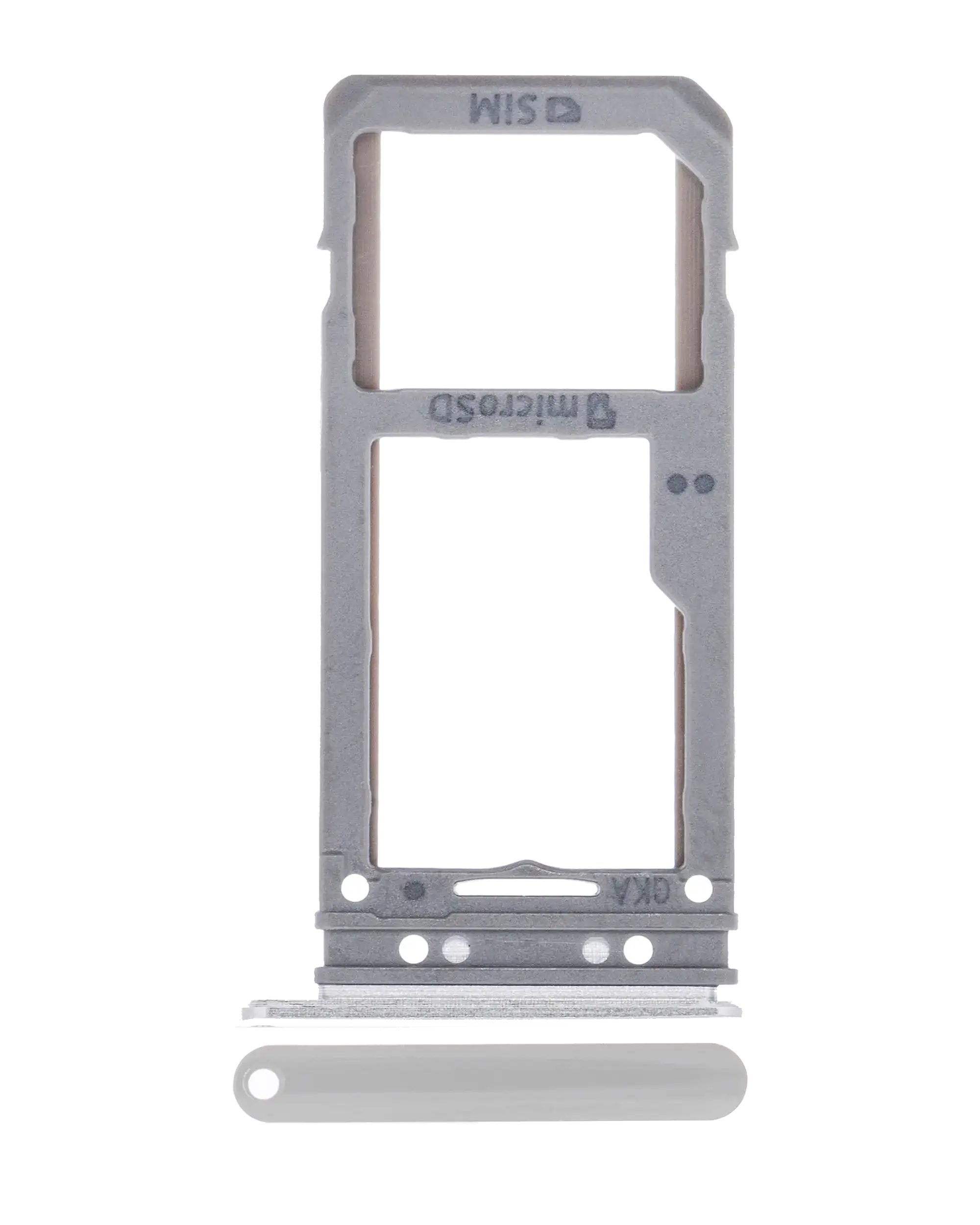 Carrellino SIM singola per Samsung Galaxy S8 / S8 Plus (Arctic Argento)