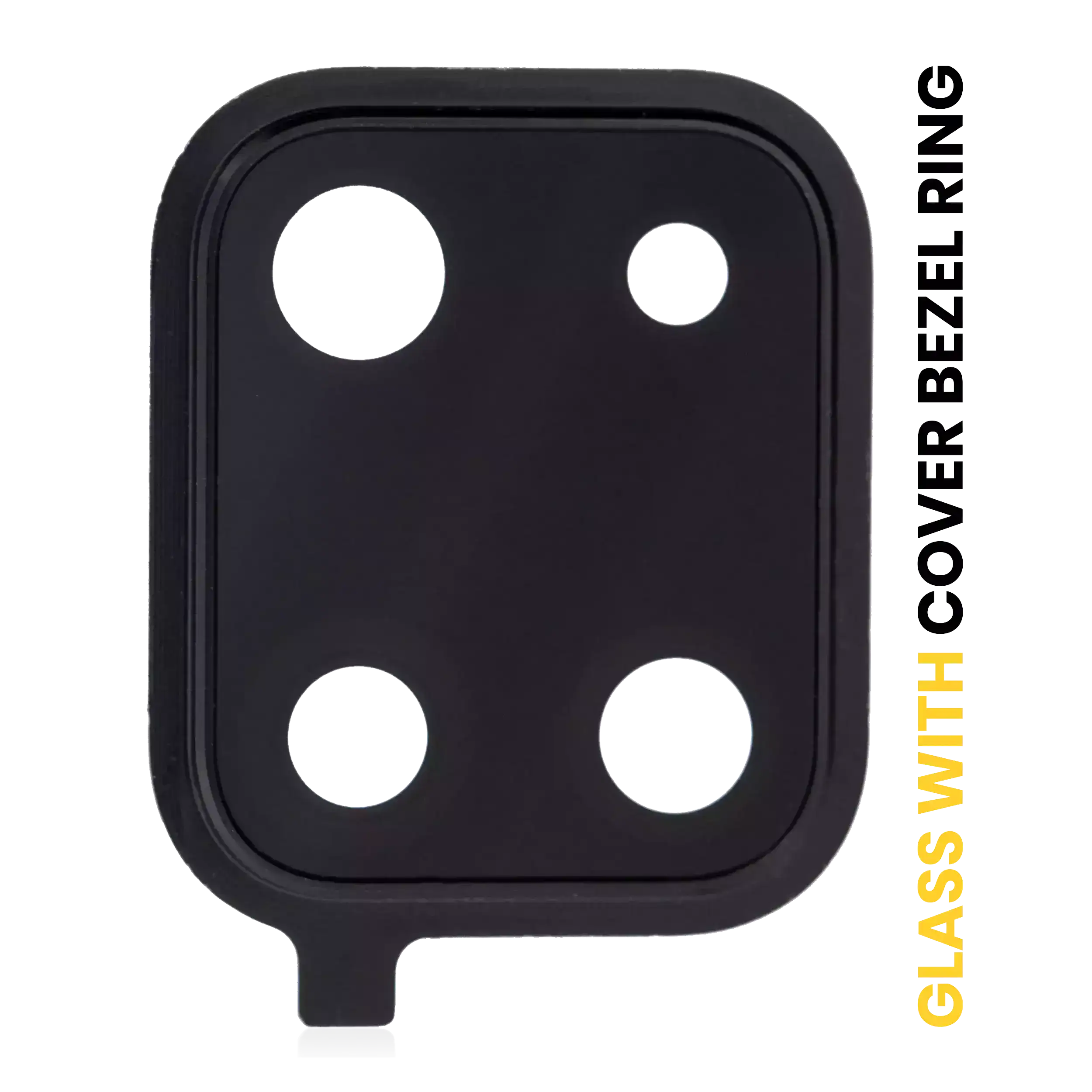 Lente fotocamera posteriore con Cover Cornice Ring per Samsung Galaxy Note 10 Lite (tutti i colori)