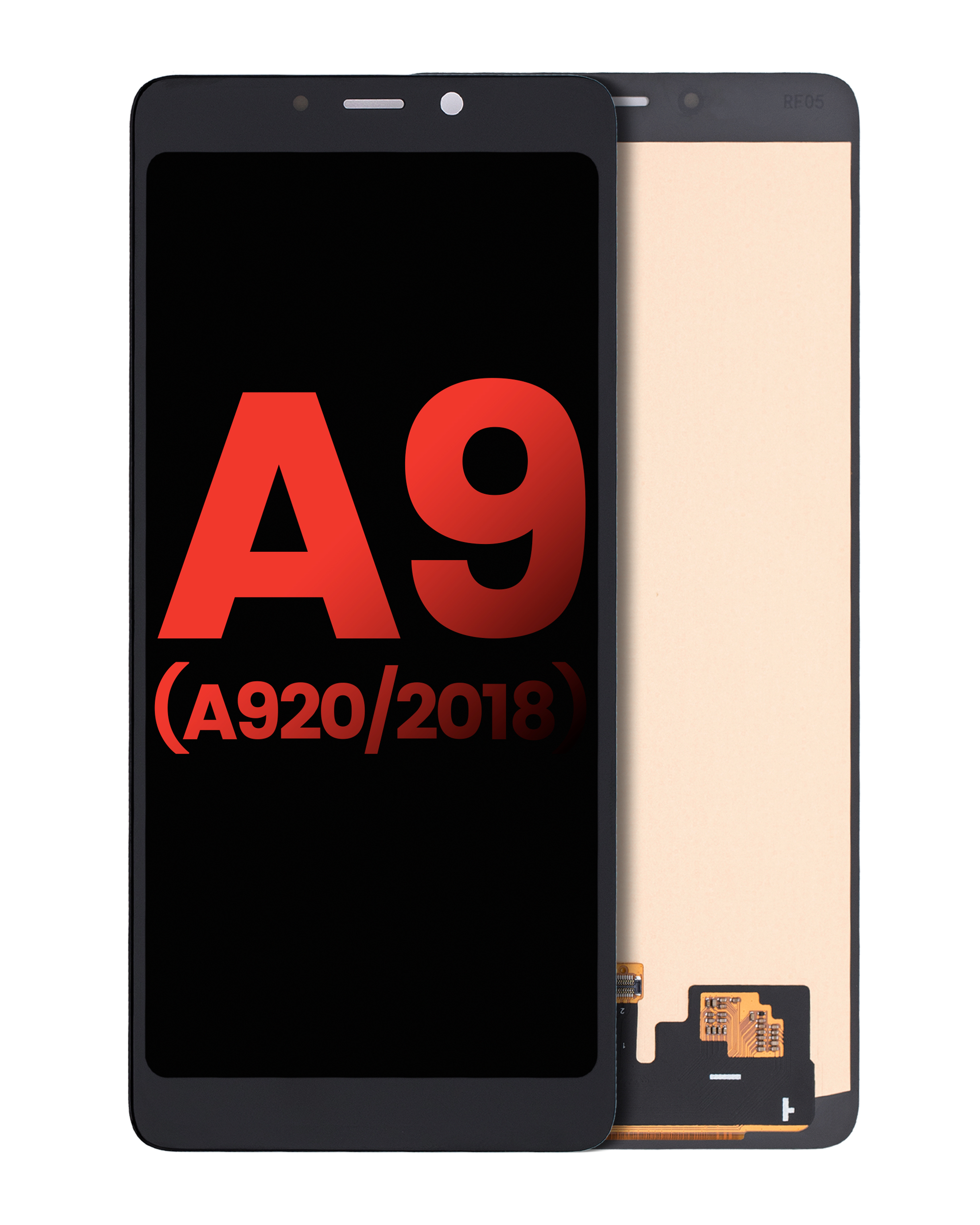 Display OLED completo senza Frame per Samsung Galaxy A9 (A920 / 2018) (Nero)